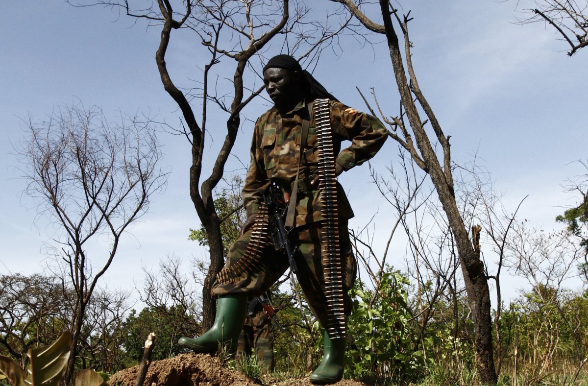 Uganda soldier hunting LRA