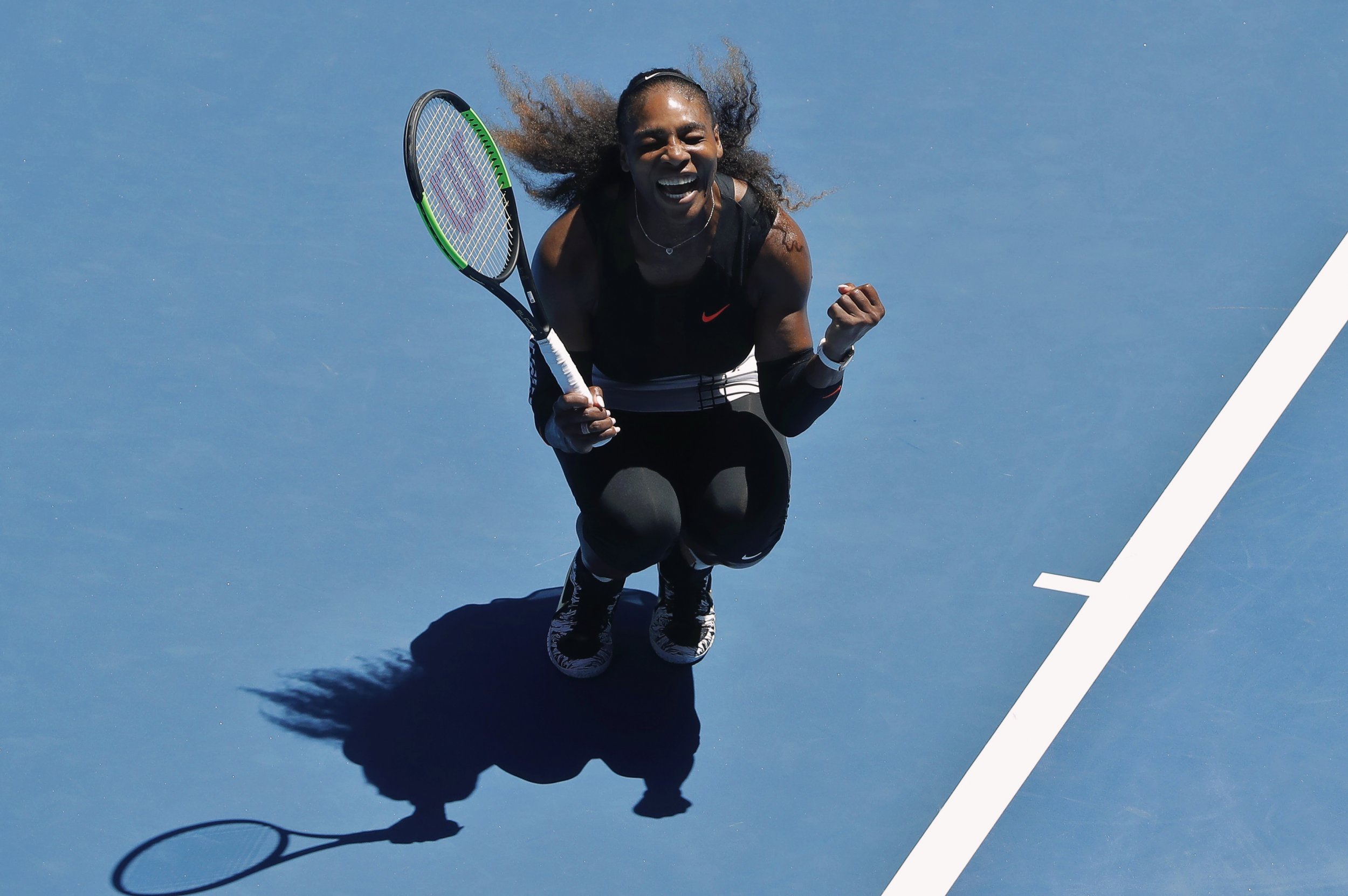 Serena Williams, 23 times a Grand Slam singles winner, is pregnant.