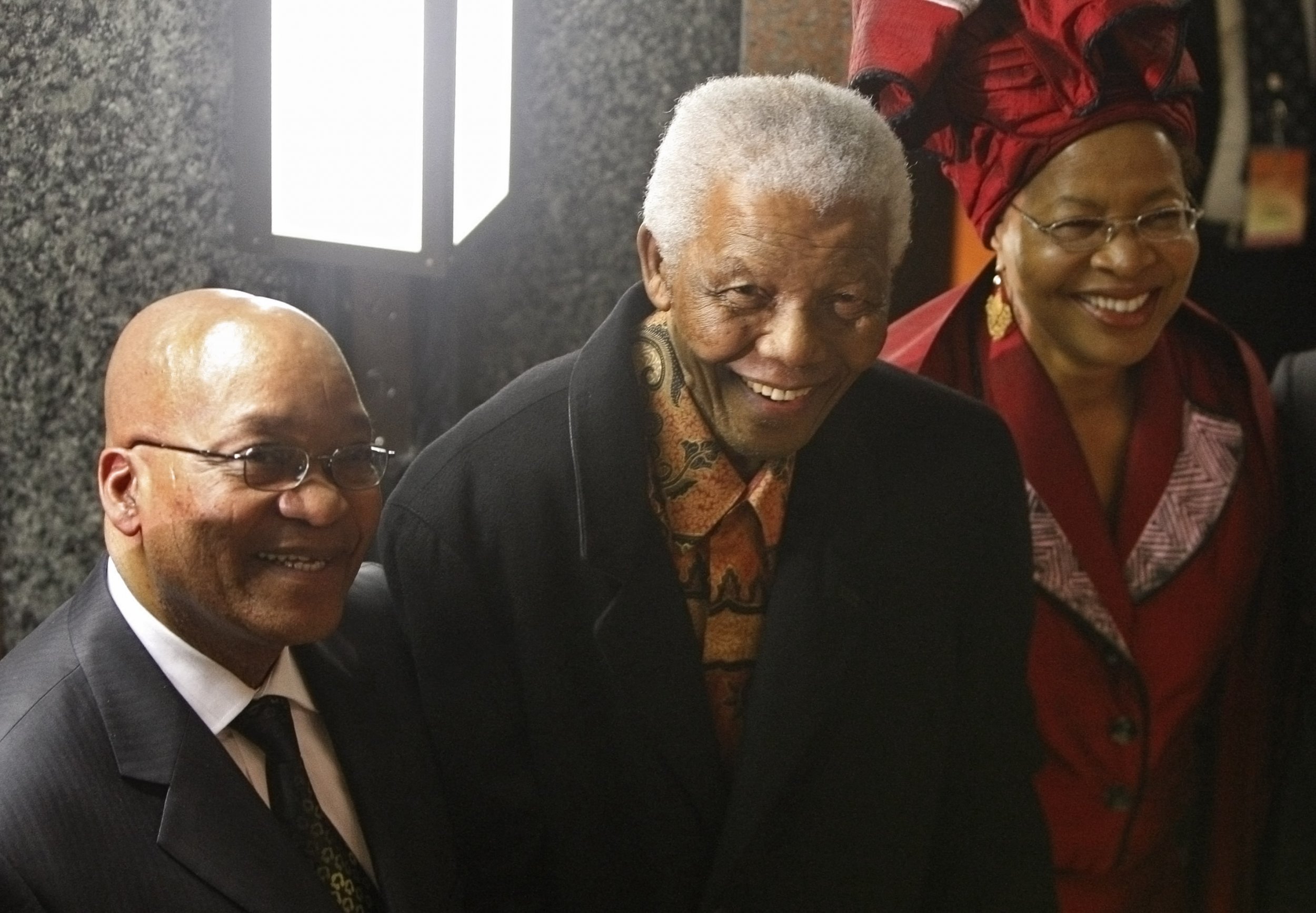 Zuma and Mandela