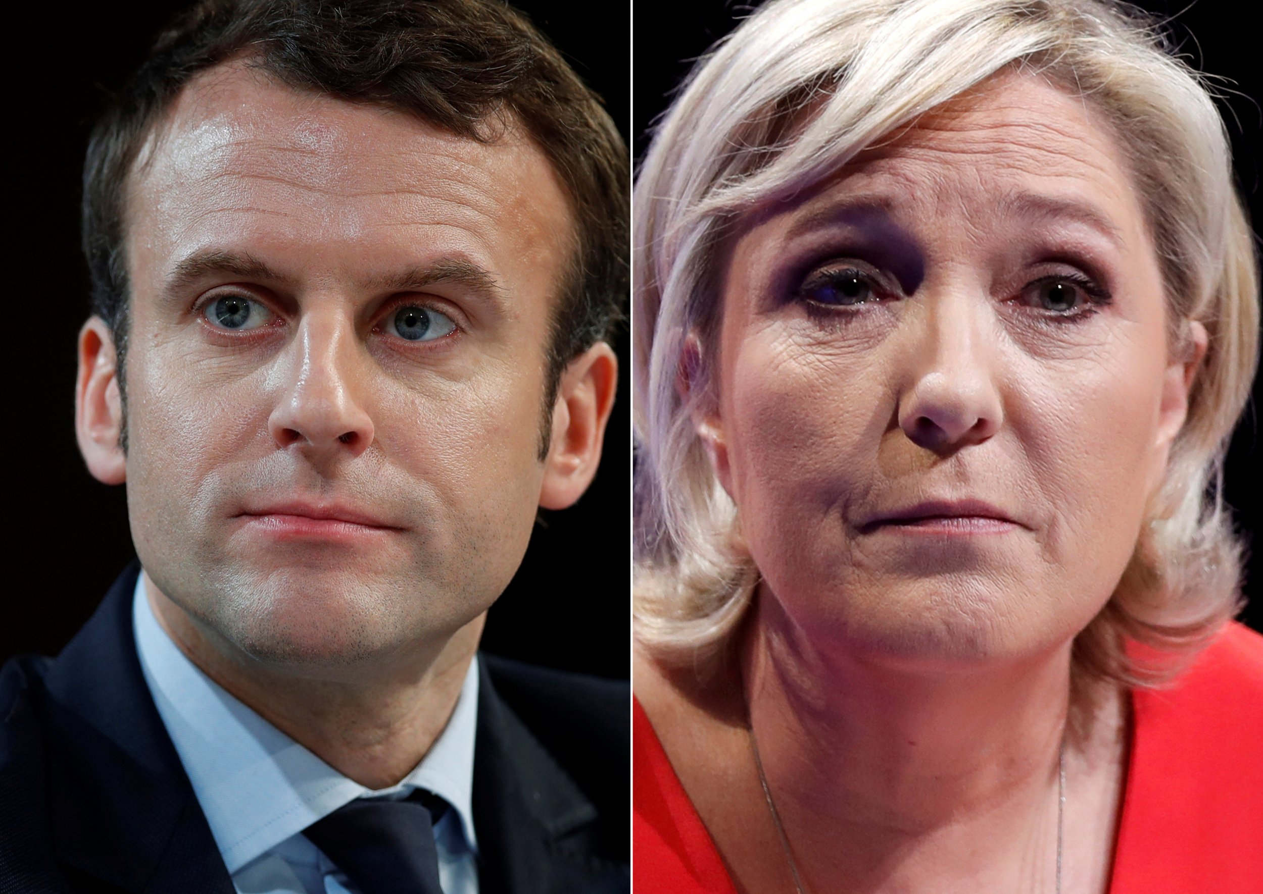 French Elections First Round Results Emmanuel Macron And Marine Le Pen Set For Final Runoff