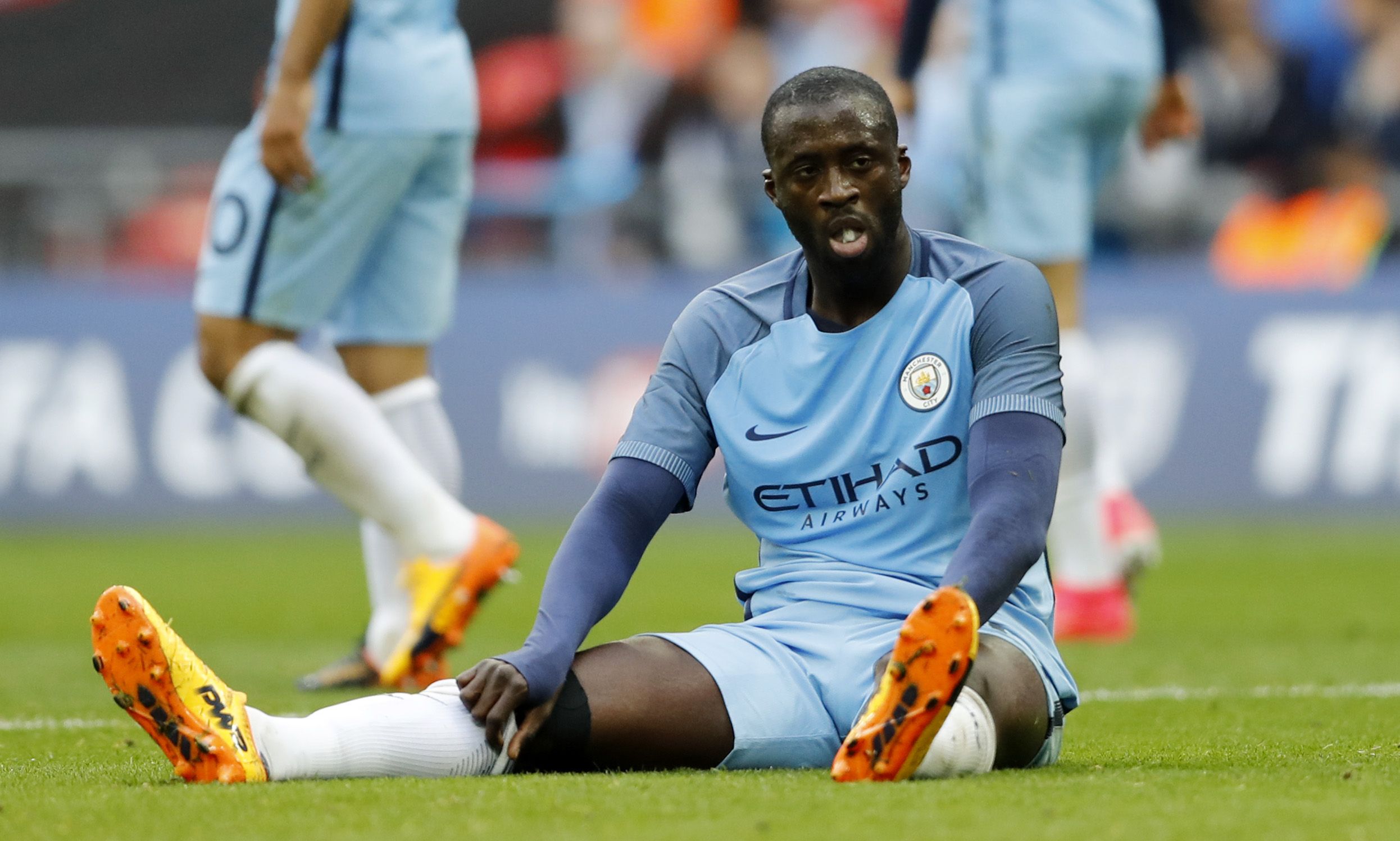 Manchester City midfielder Yaya Toure.