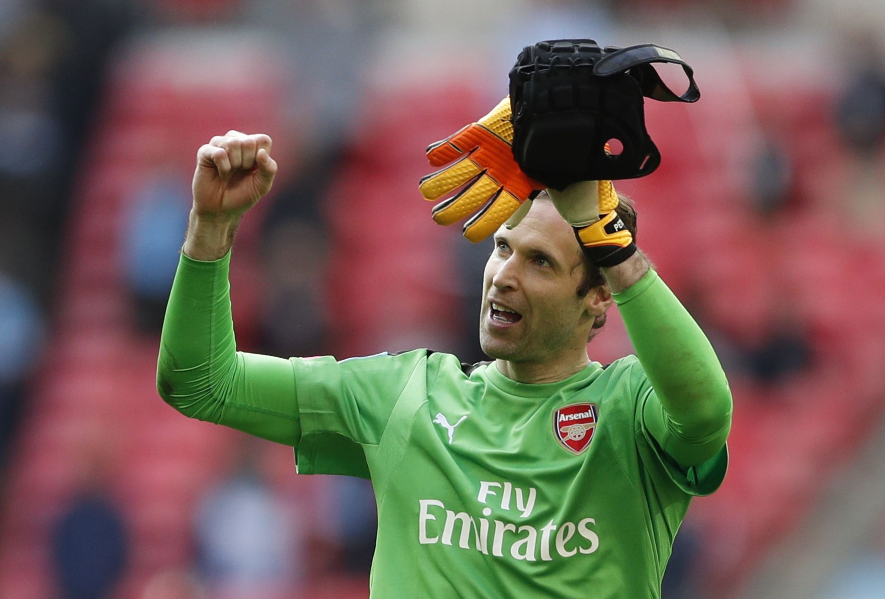 Arsenal goalkeeper Petr Cech.