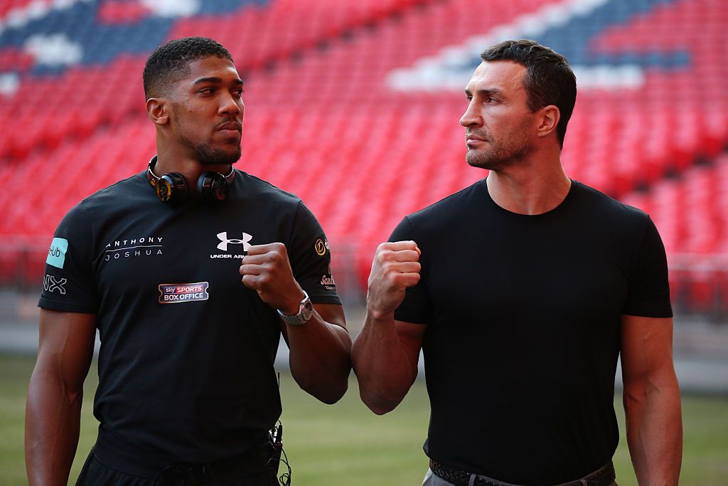 Joshua and Klitschko 