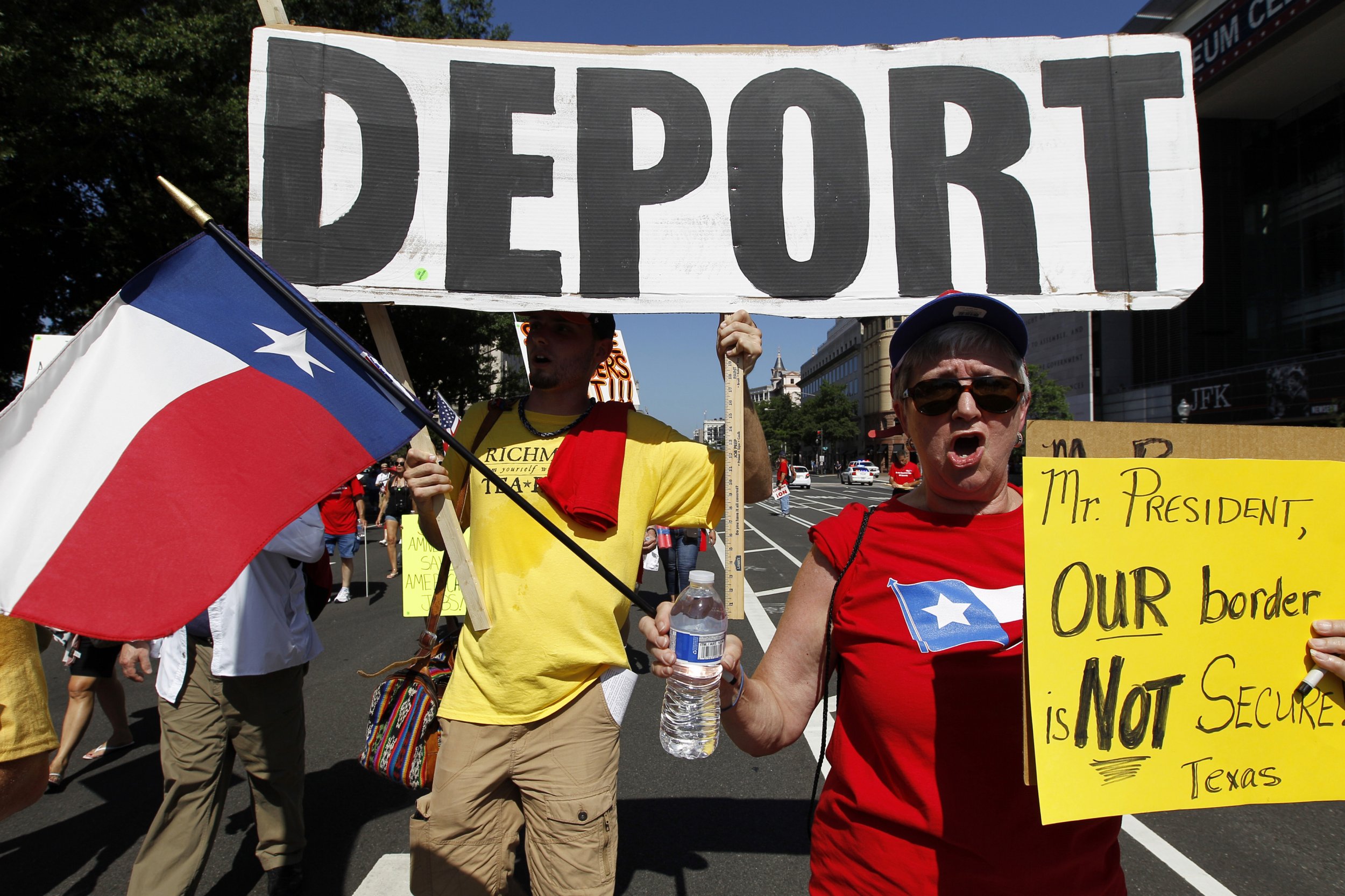 undocumented alien march