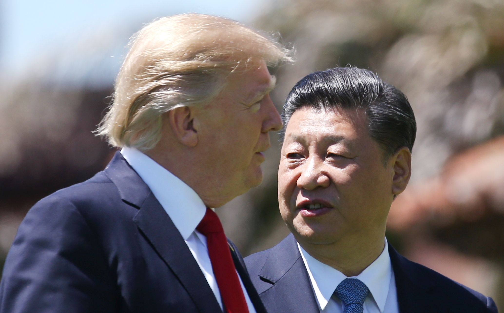 Donald Trump and Xi Jinping