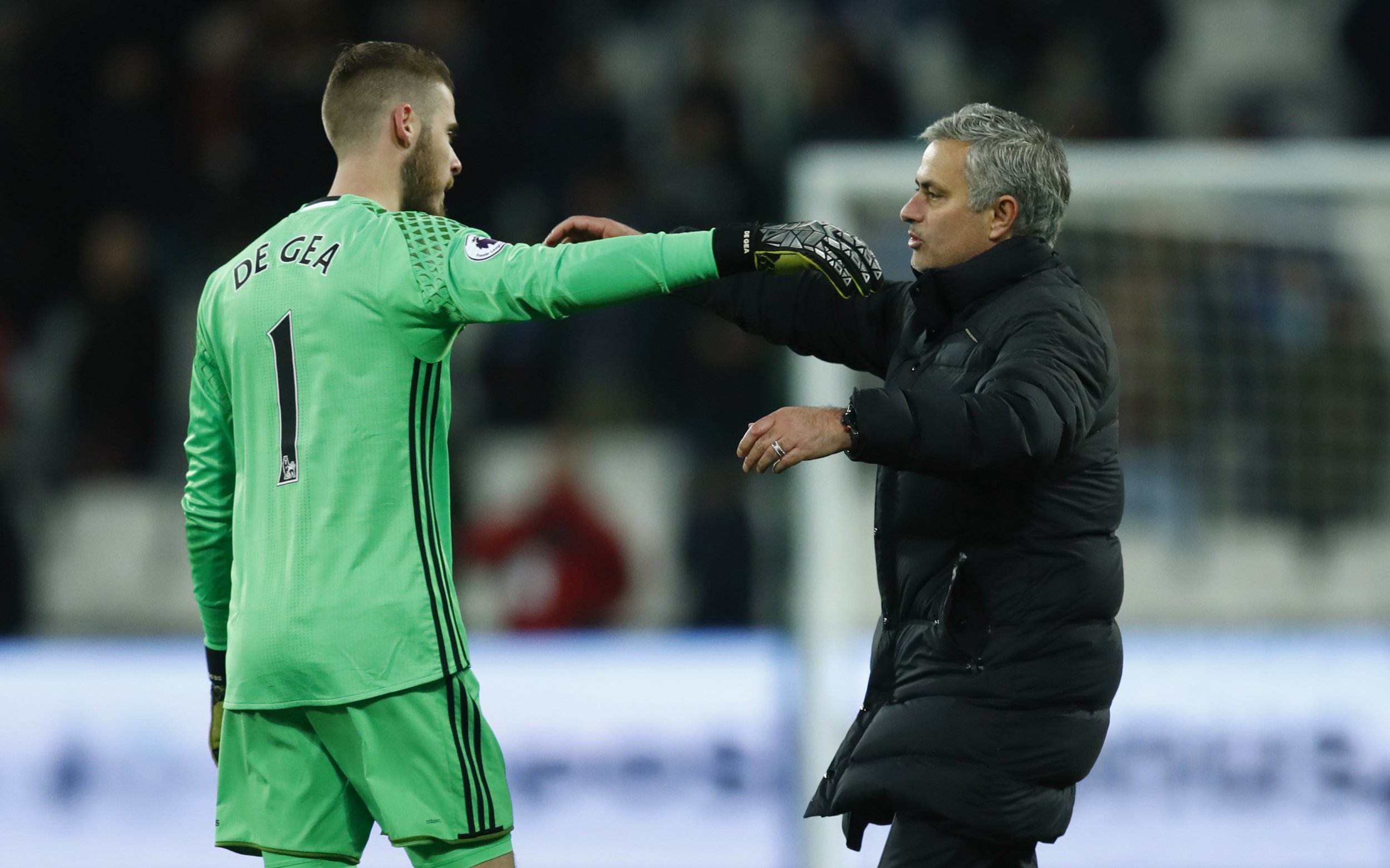 De Gea and Mourinho