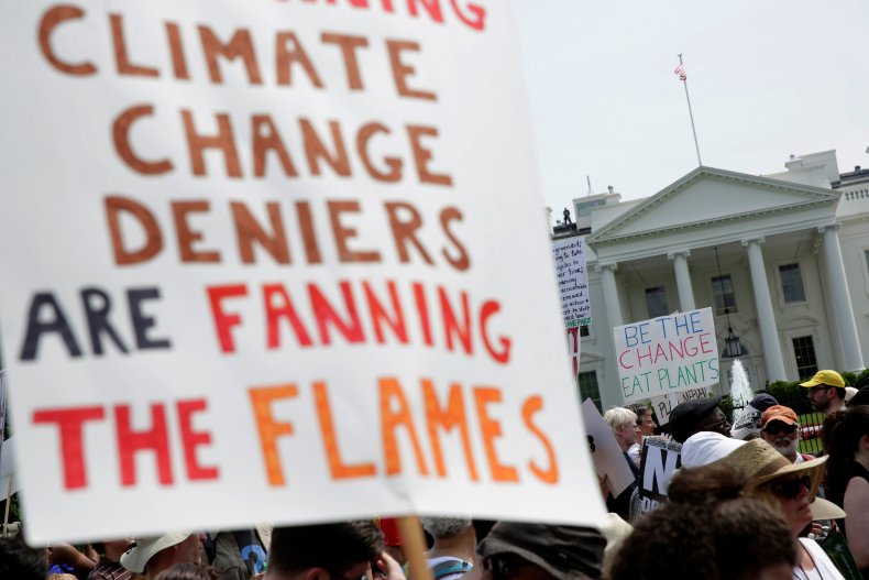 Peoples Climate March at White House