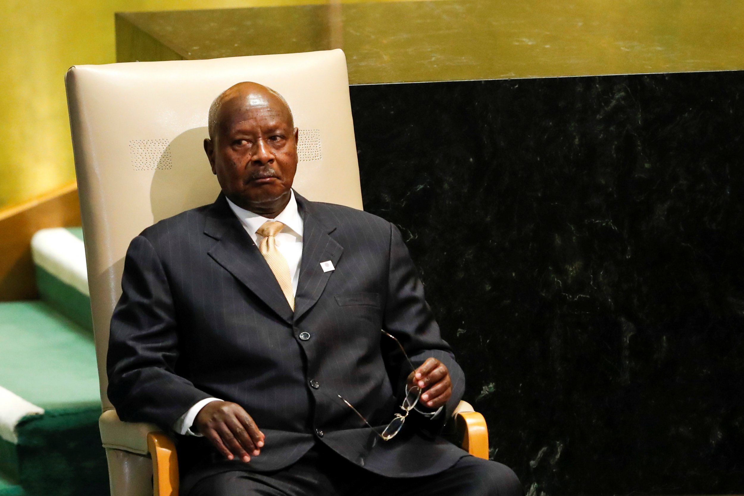 Ugandan President Yoweri Museveni Says He Must Be A Wonderful Dictator