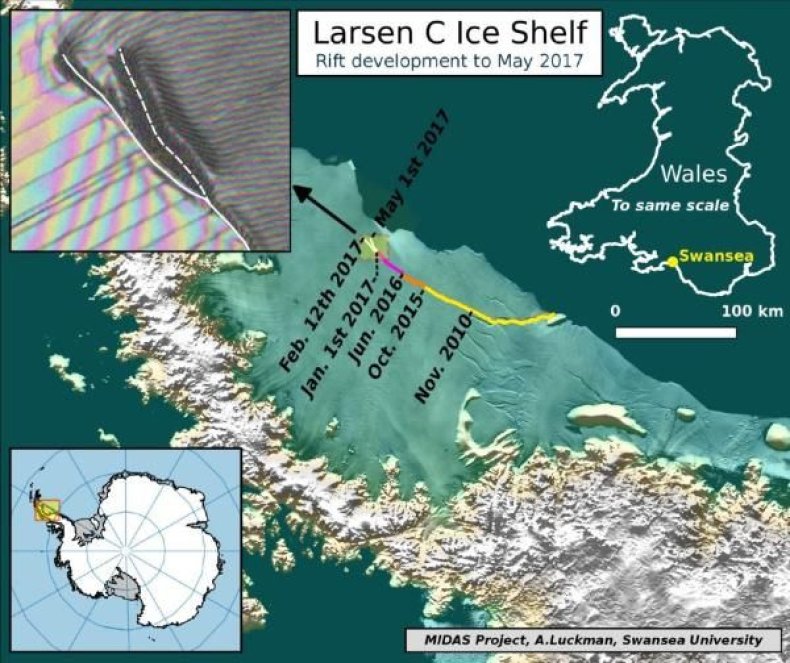 Larsen C ice shelf