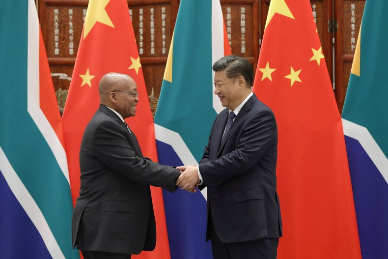 Zuma Xi Jinping
