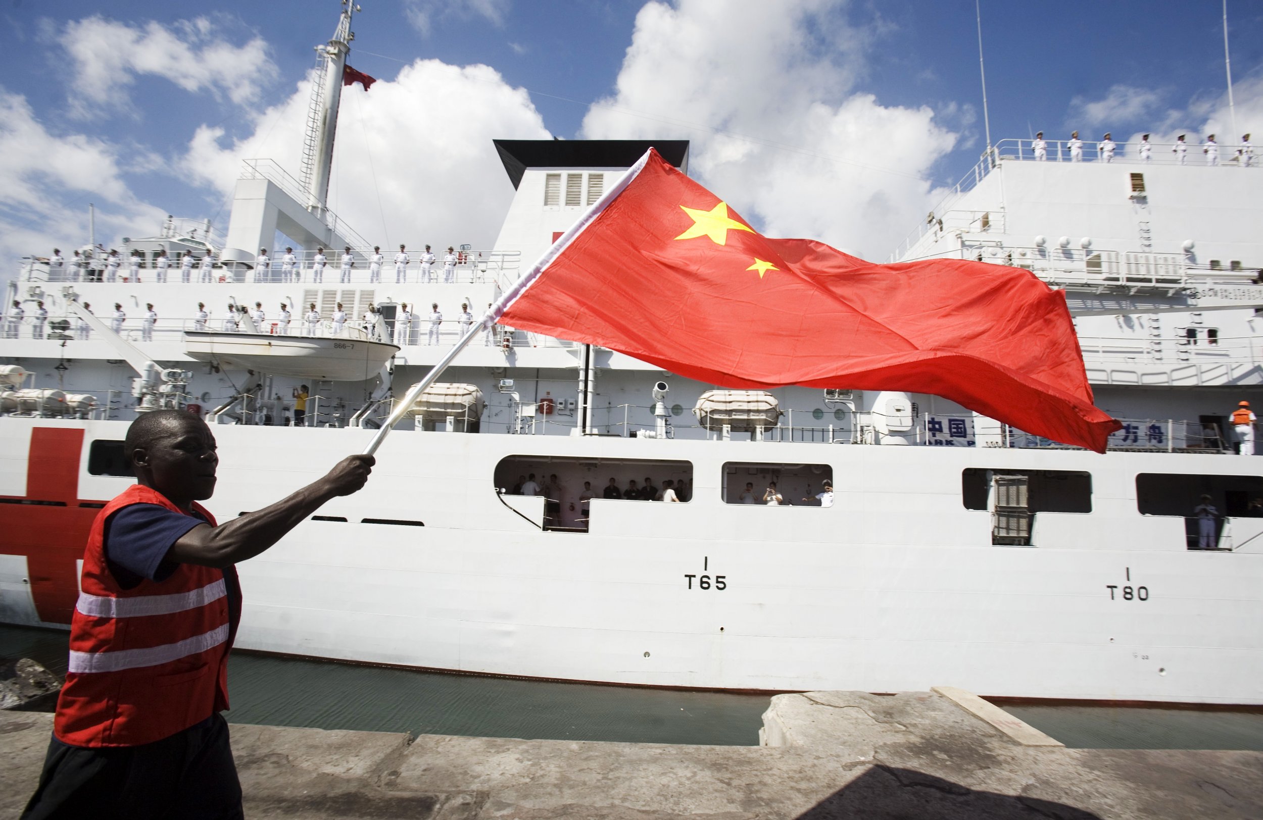 Kenya China flag