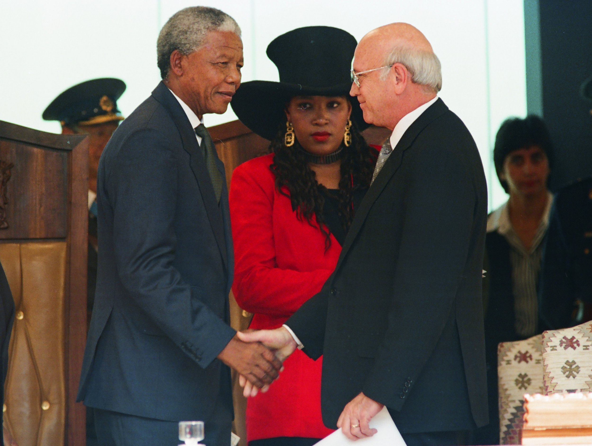 Mandela and de Klerk