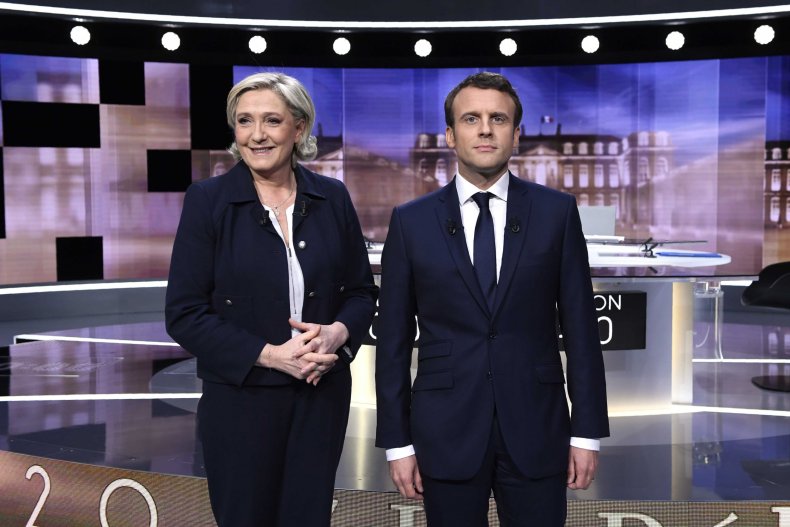Le Pen, Macron