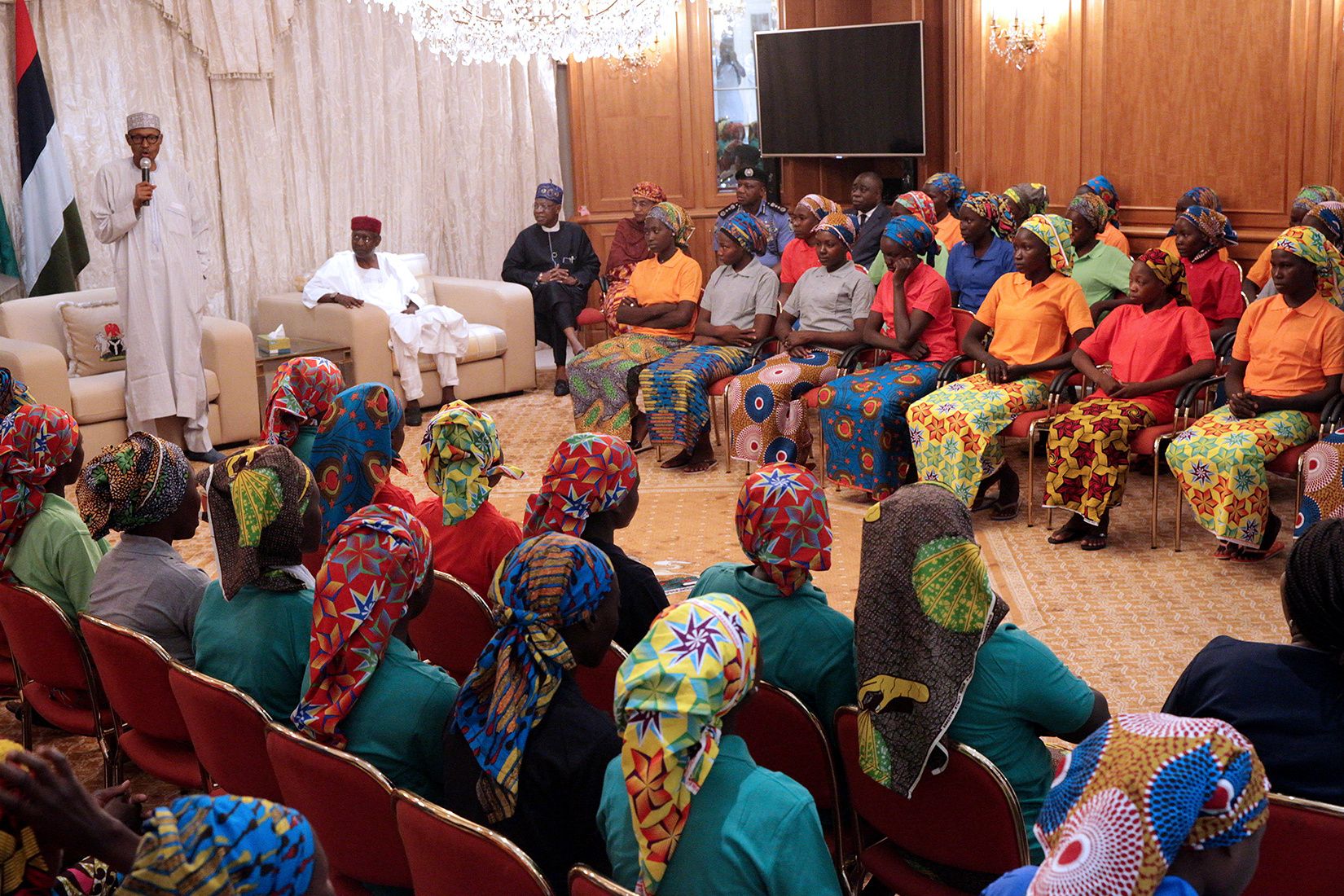 Buhari Chibok girls
