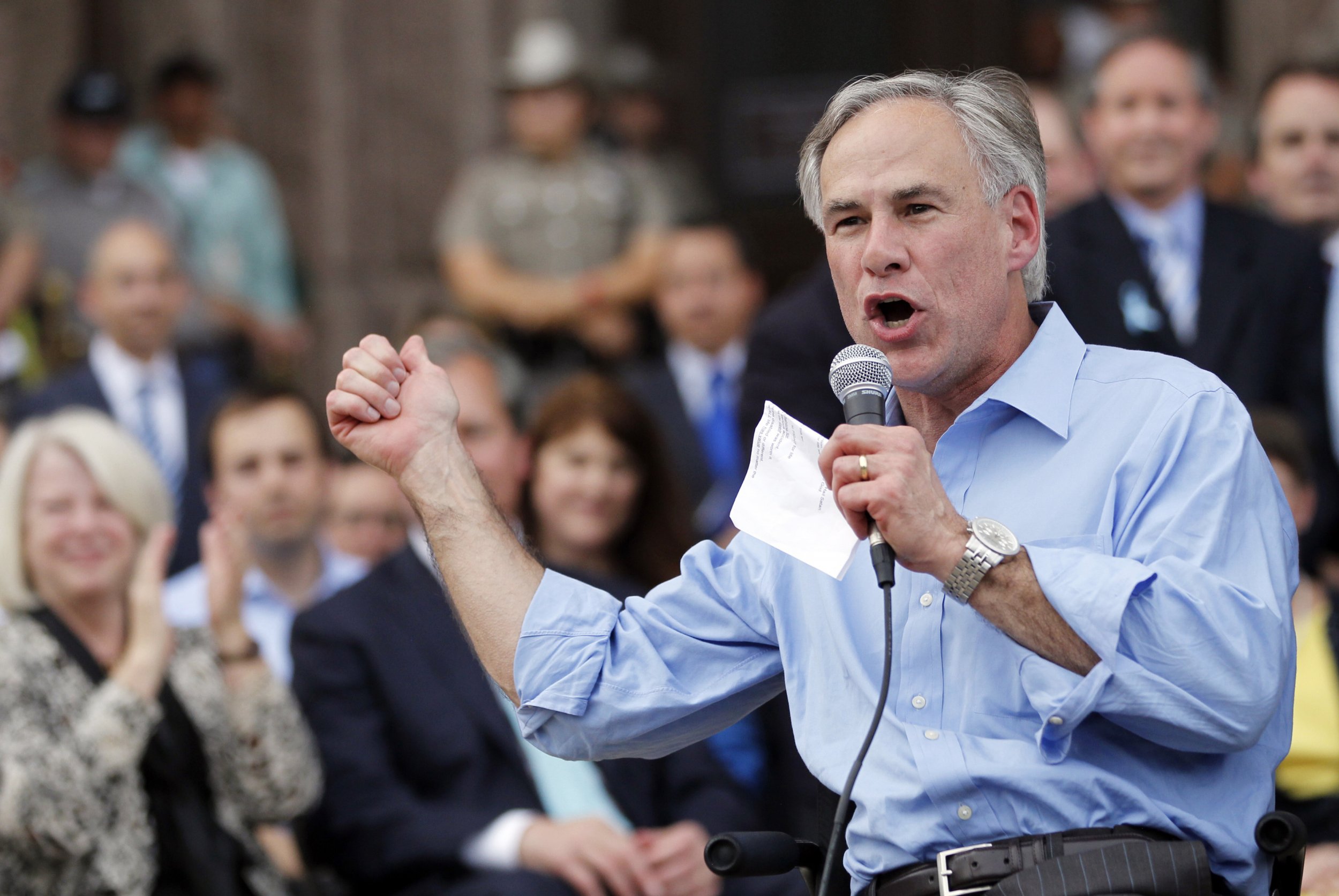 Gov. Greg Abbott of Texas 