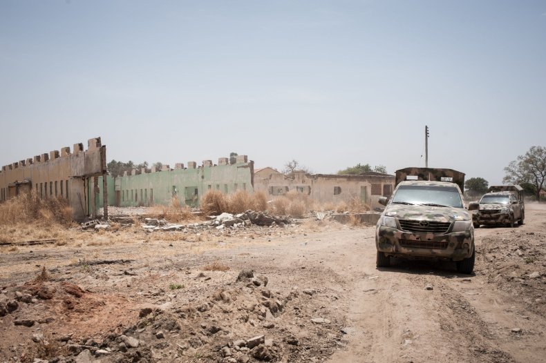 Nigerian military Chibok school