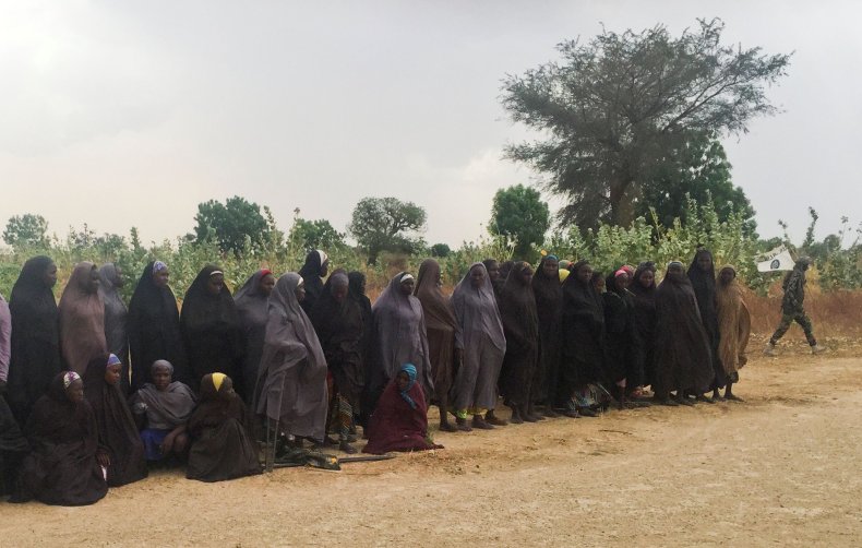 Freed Chibok girls