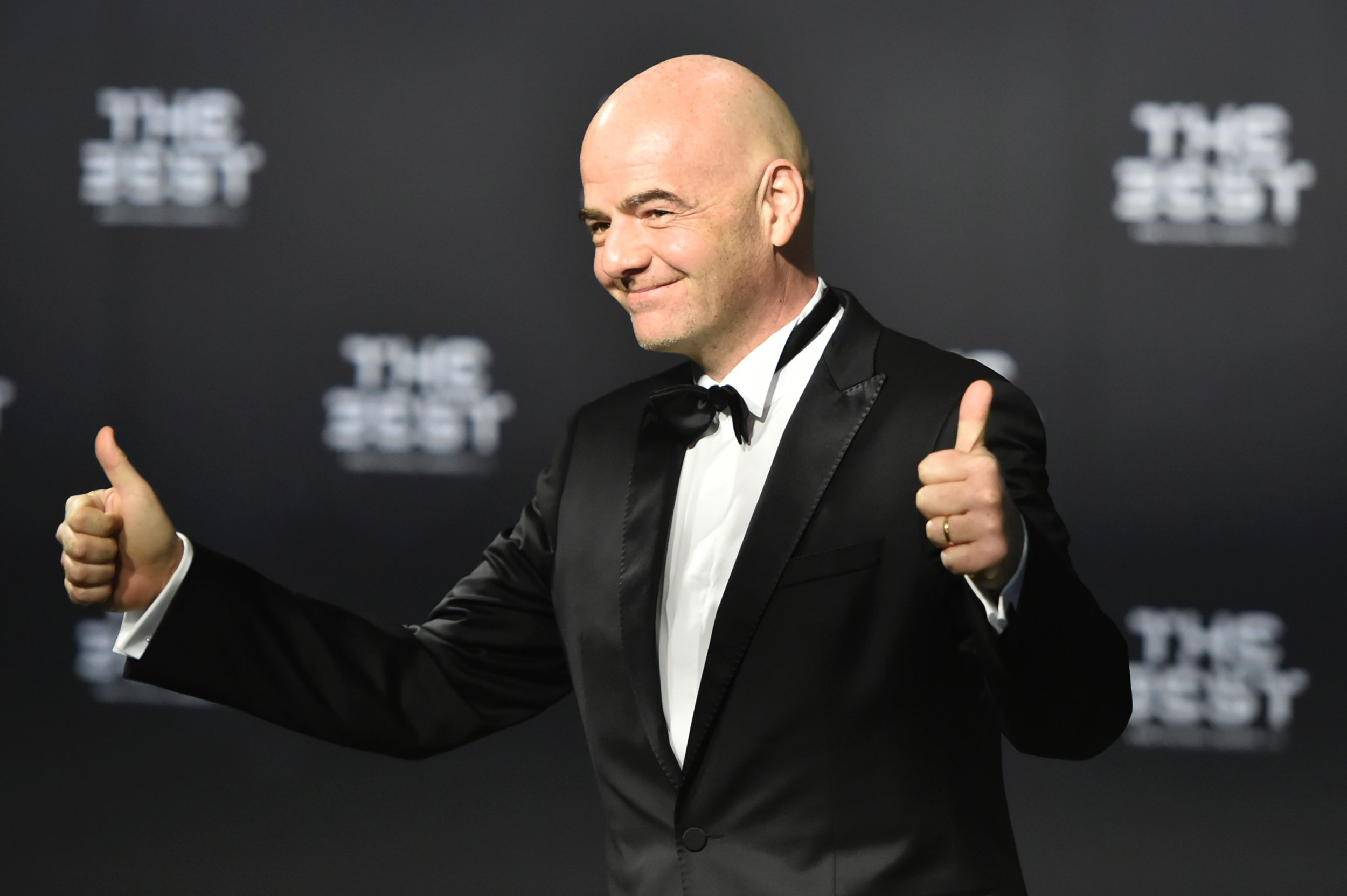 FIFA president Gianni Infantino.