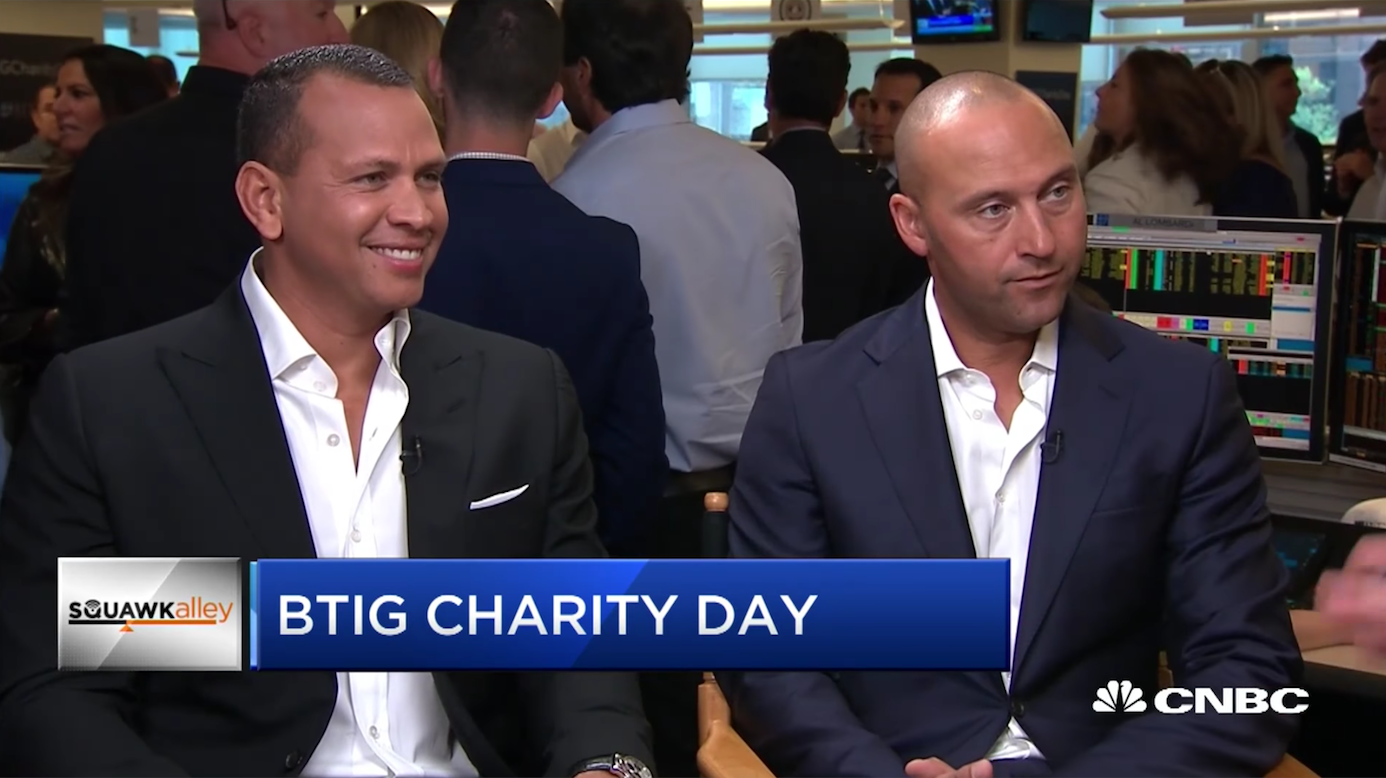 Derek Jeter, Alex Rodriguez met recently to squash beef