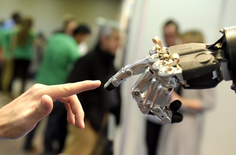 Free Pictures Of Robotic Hands Touching