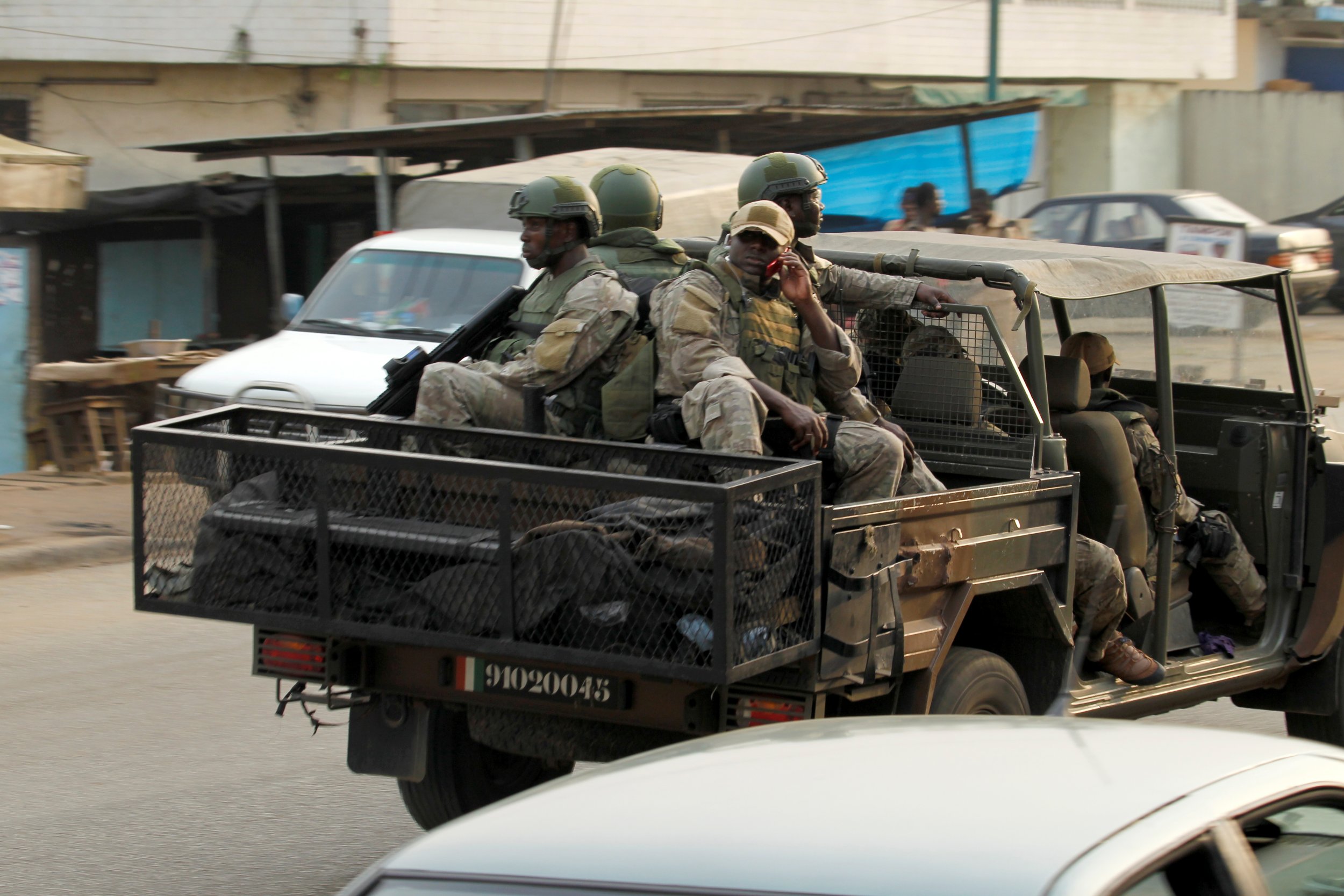 Ivory Coast soldiers