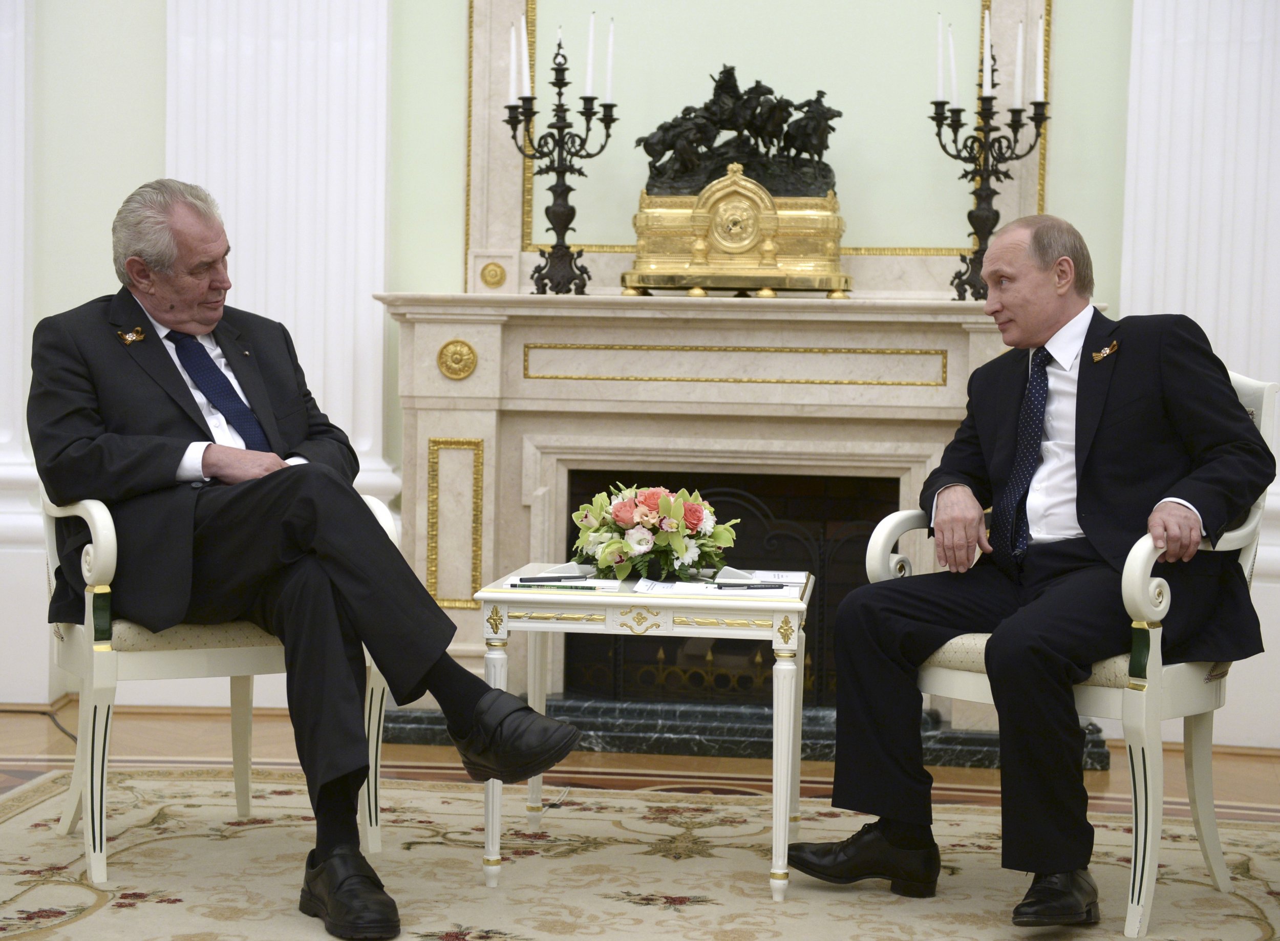 Zeman and Putin