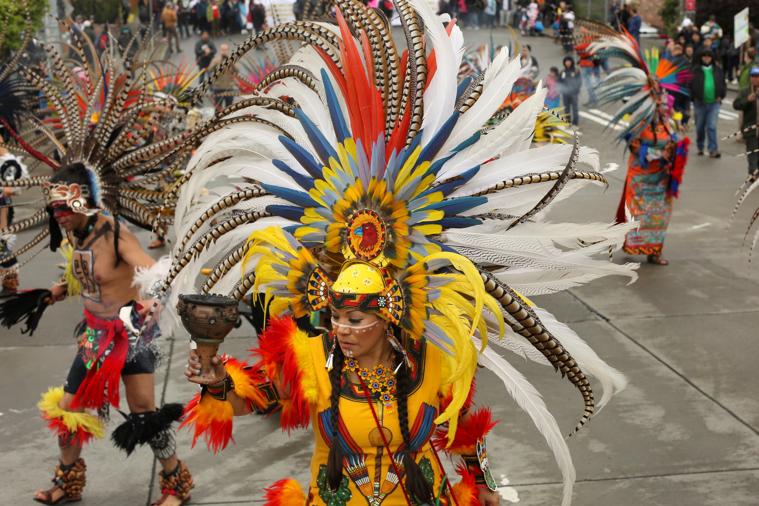 Traditional Aztec dance