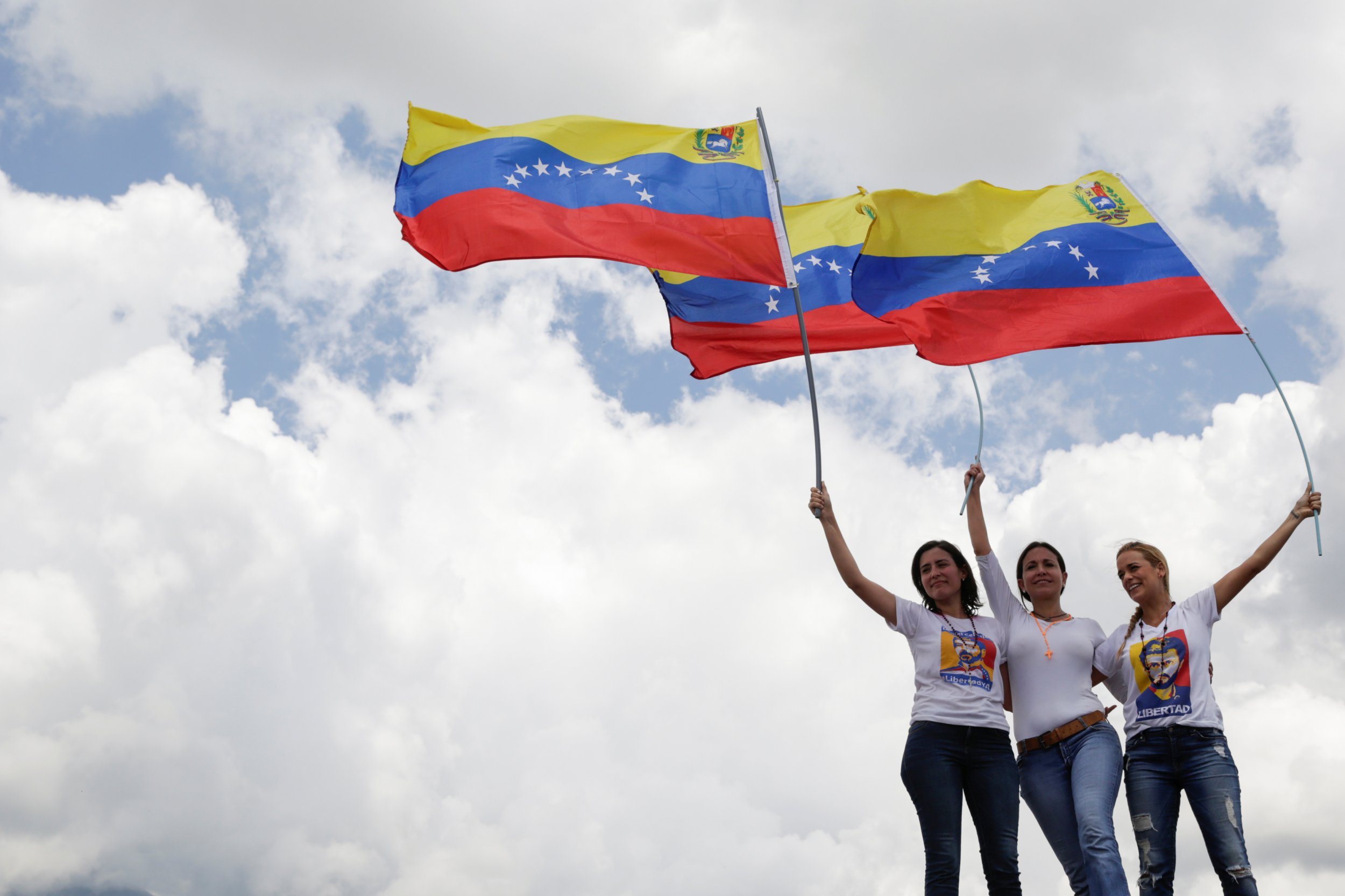 Venezuelan female opposition leaders