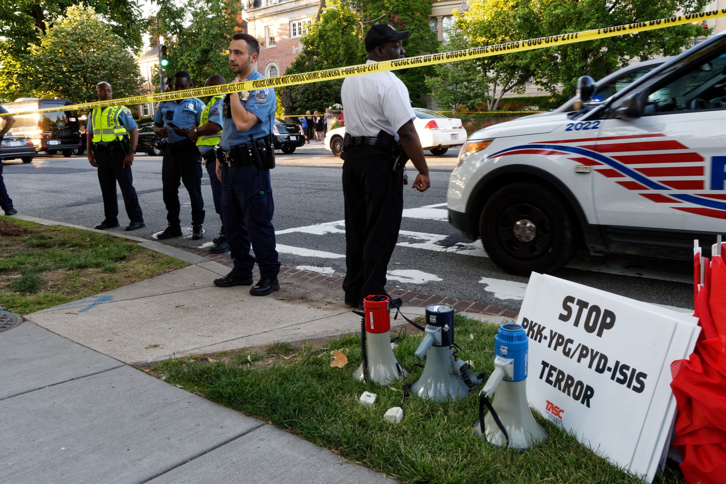 The Turkish embassy in D.C.