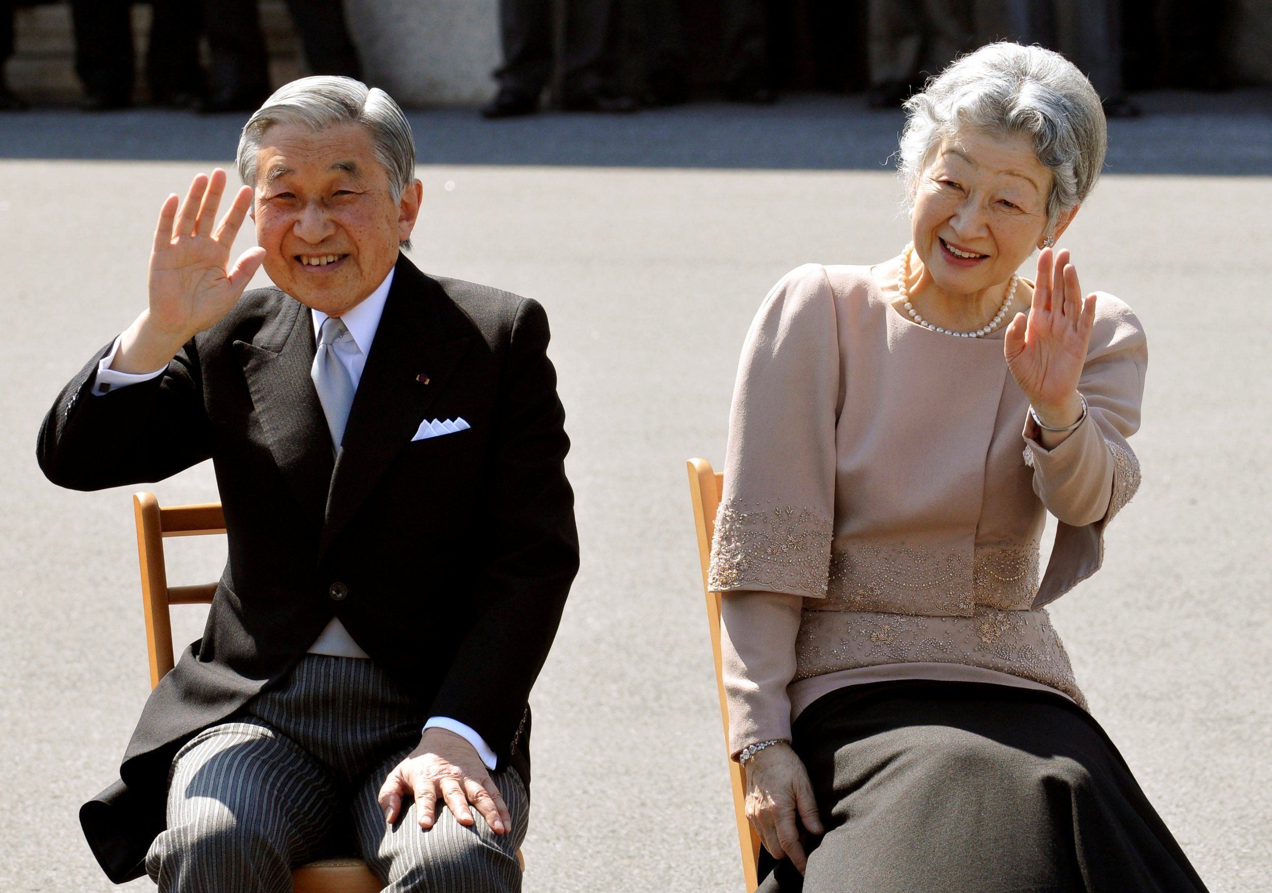 Japan Emperor and Empress