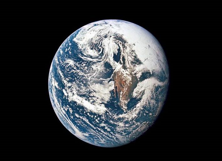 earth from space