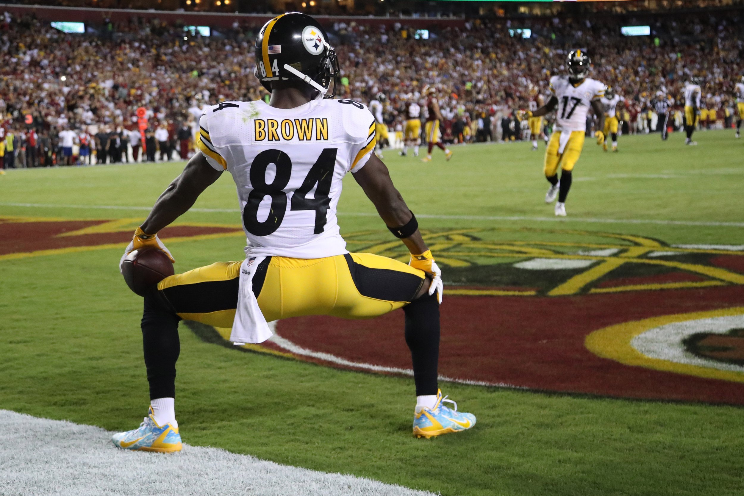 Pittsburgh Steelers wide receiver Antonio Brown.