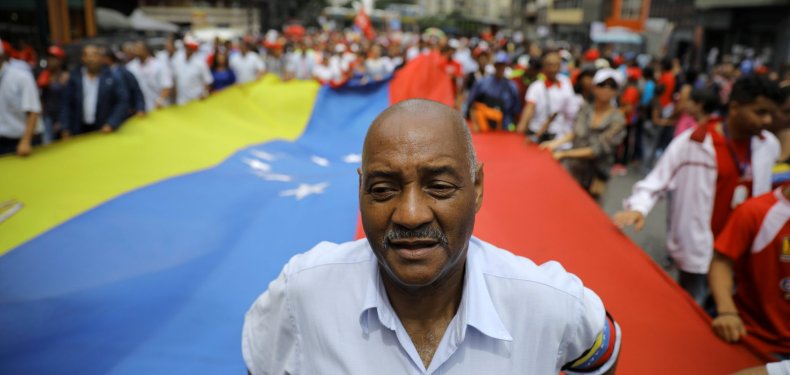 Pro-Maduro rally