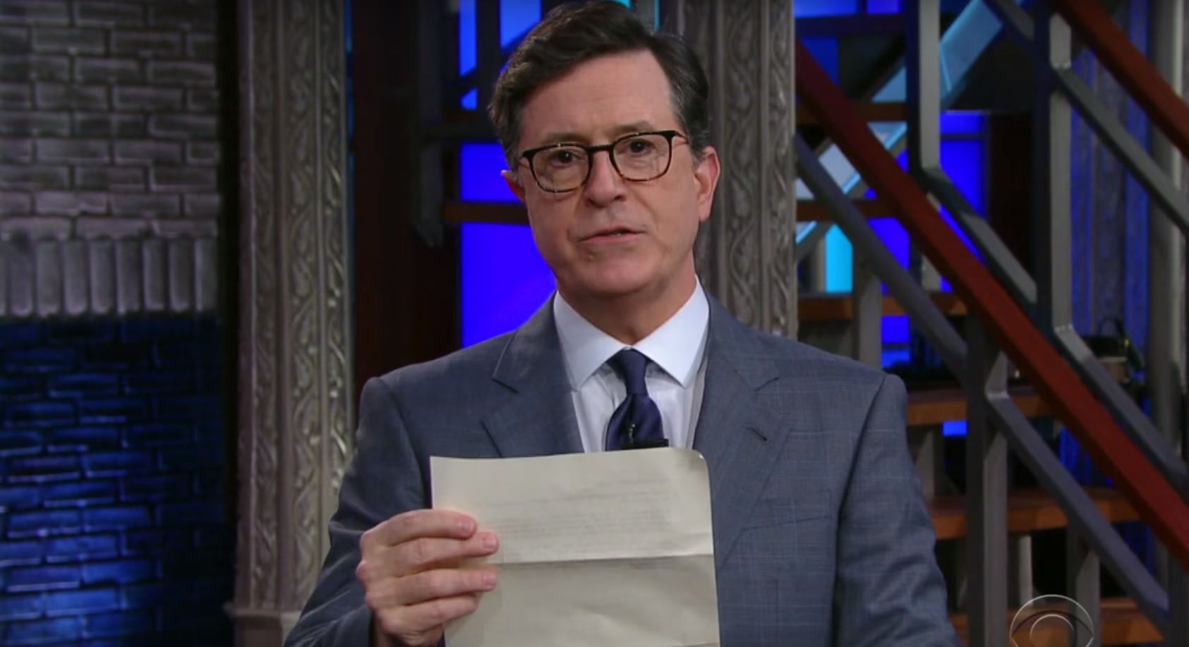 Stephen Colbert's intervention for Trump