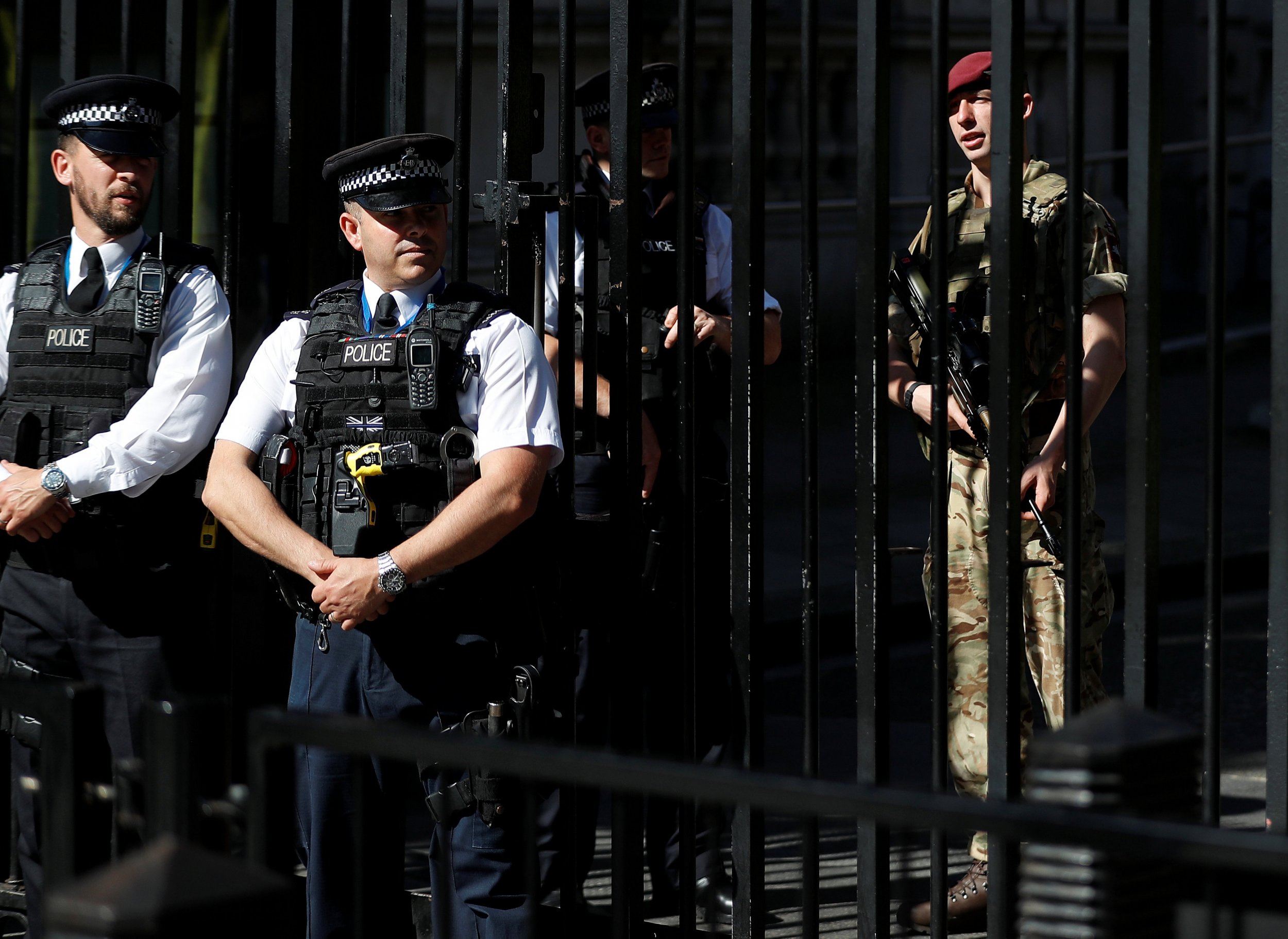 British police, soldier, manchester bombing