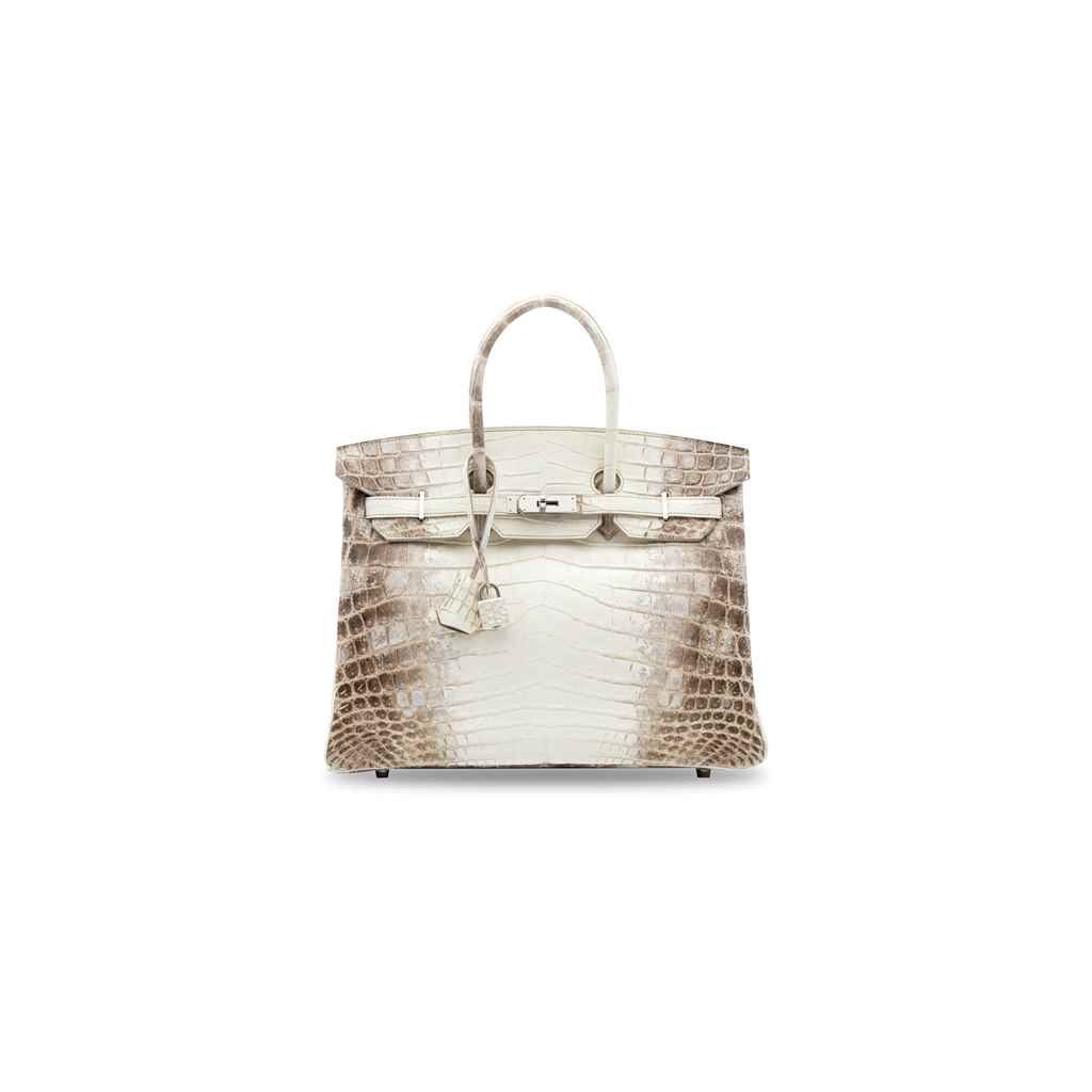 Hermes Birkin 30 Himalaya Niloticus Crocodile Diamond Encrusted