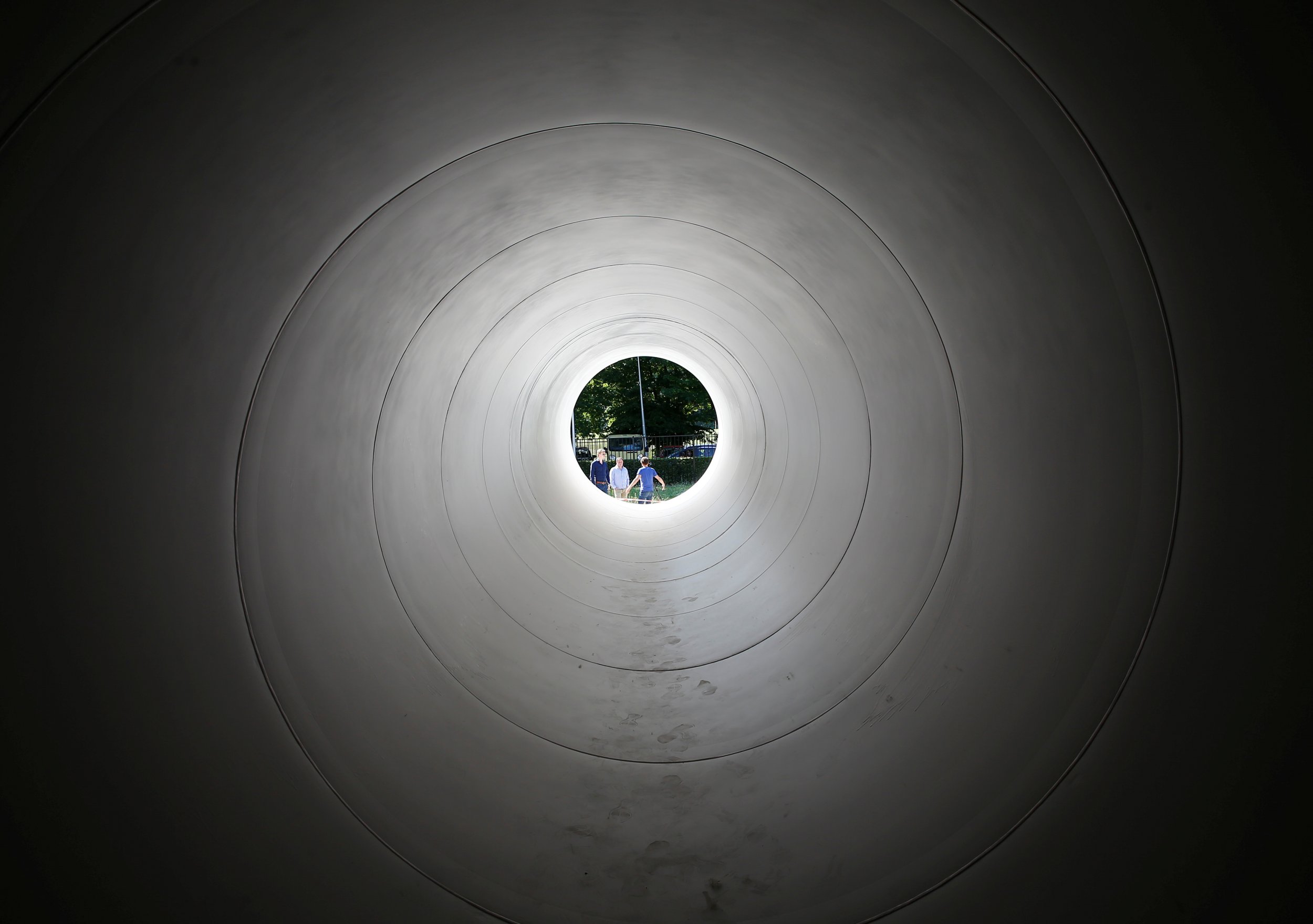 30-meter test tube for the hyperloop in delft, the Netherlands
