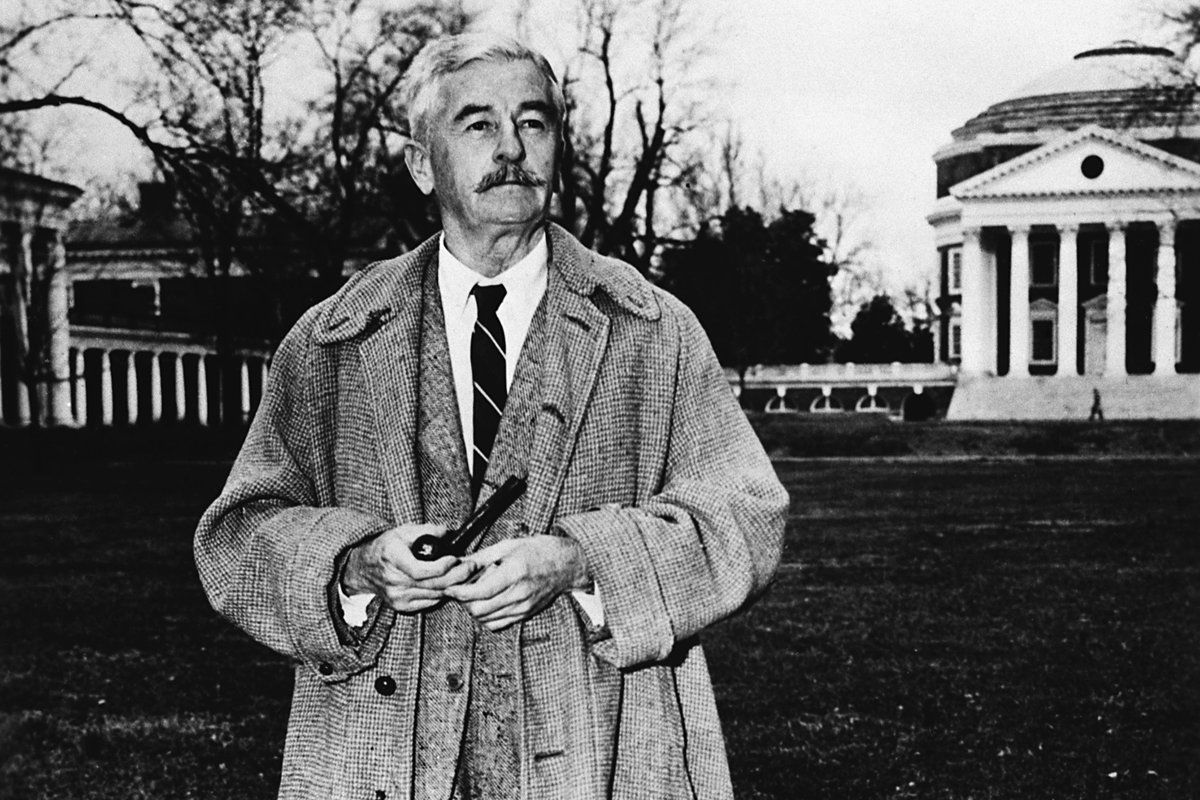 faulkner as dying