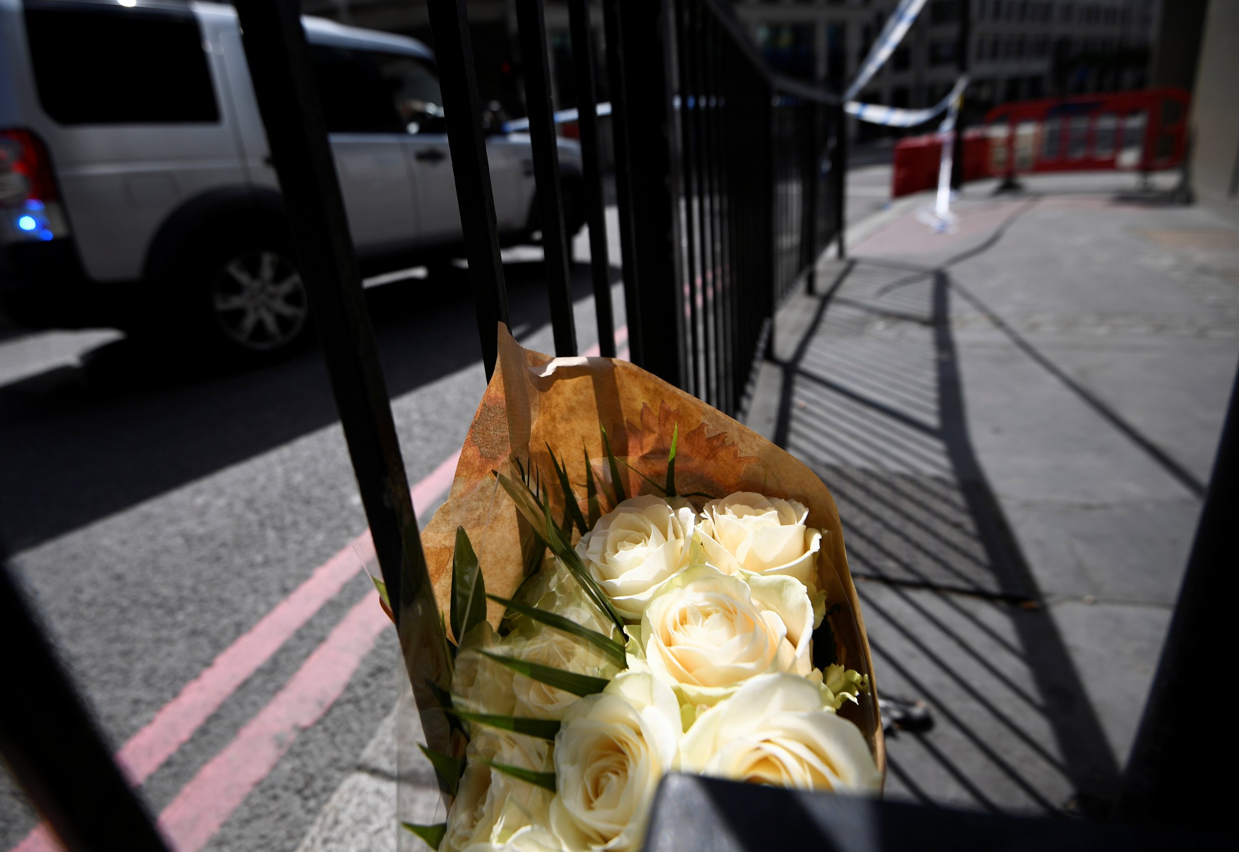 London attack flowers