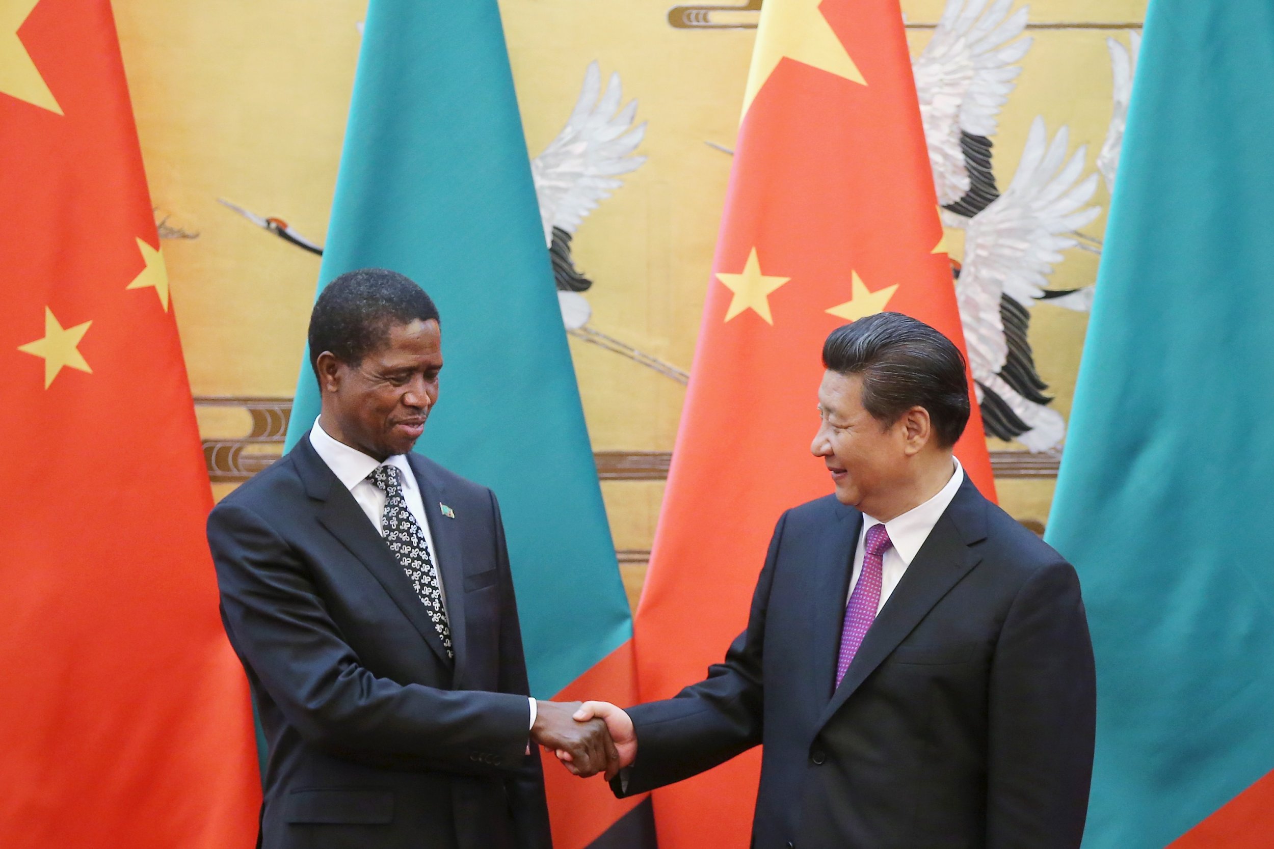 Zambia China leaders