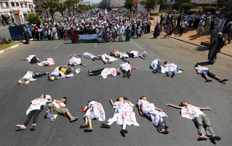 Morocco protest