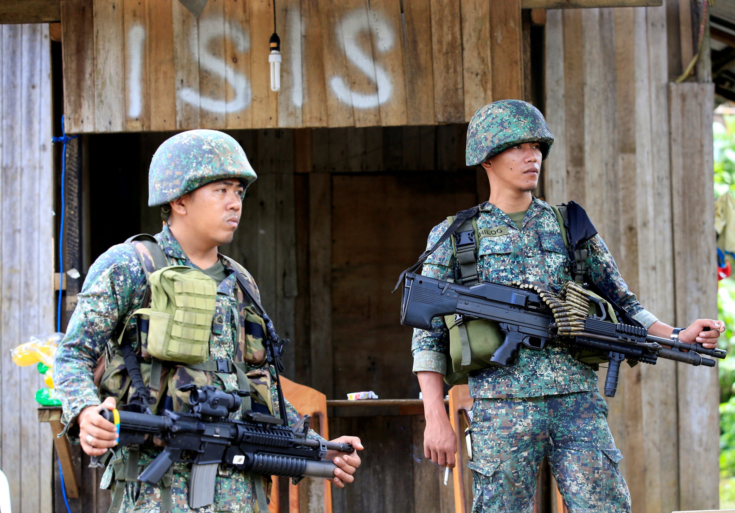 Soldiers in Marawi, Philippines