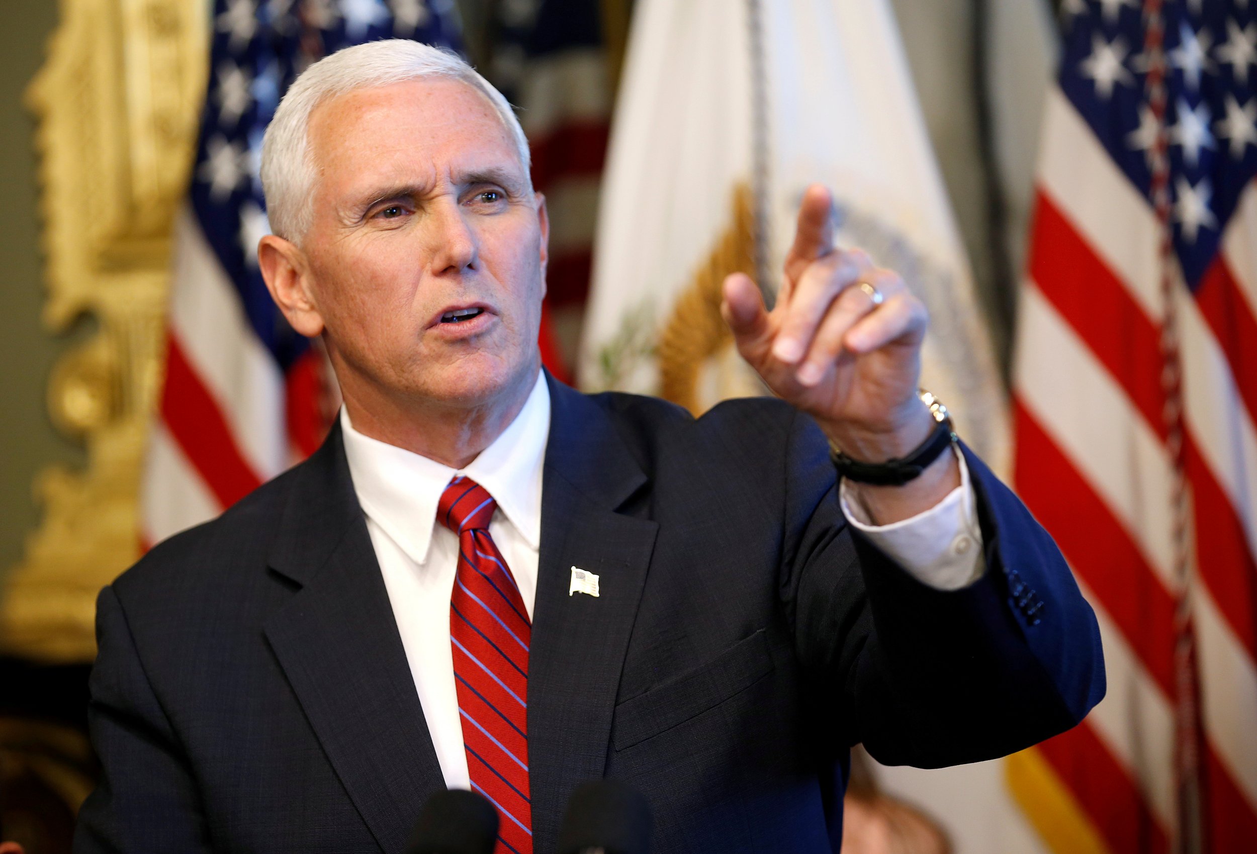 Mike Pence Wants Sanctions to Change Russia's 'Behavior' As Putin ...