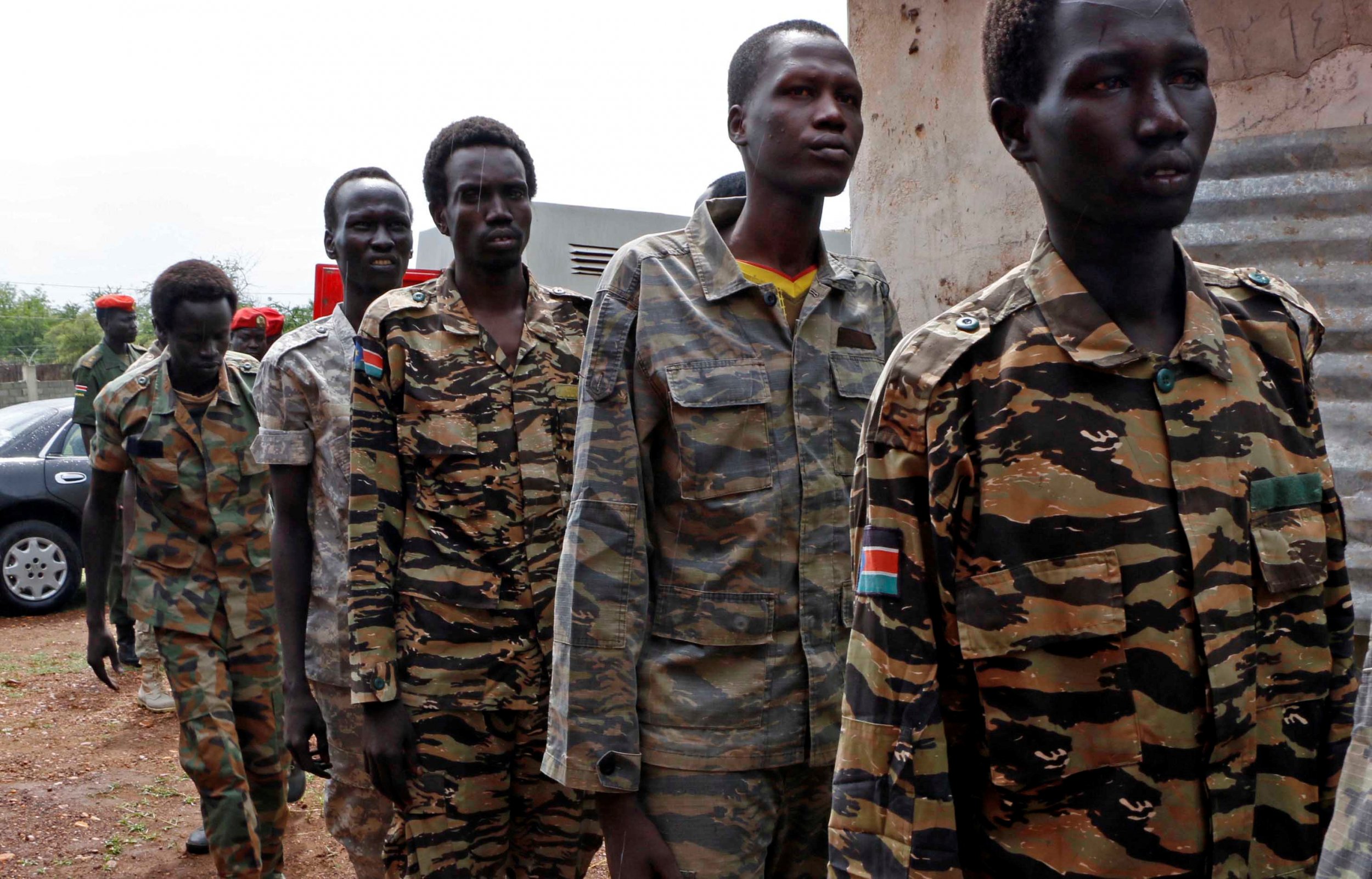 South Sudan soldiers