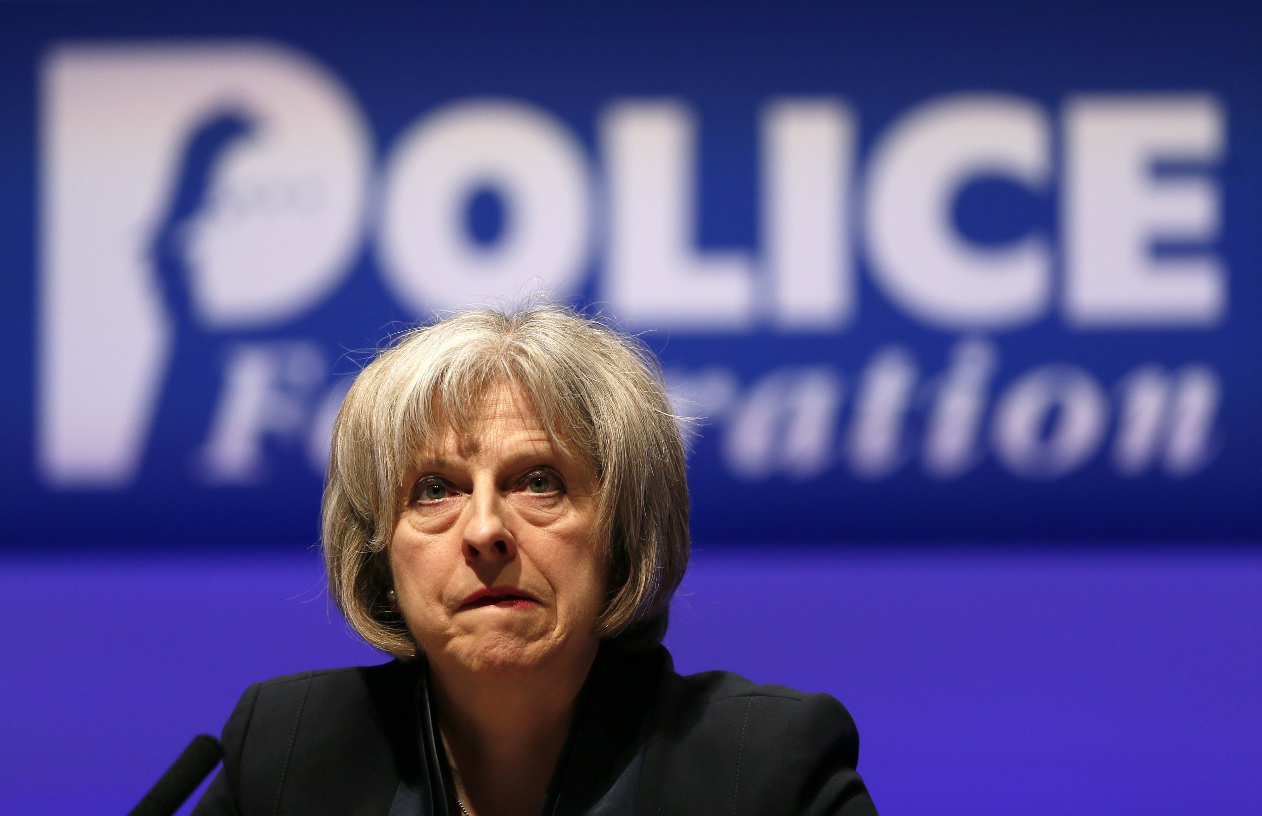 Theresa May police and counterterrorism funding cuts