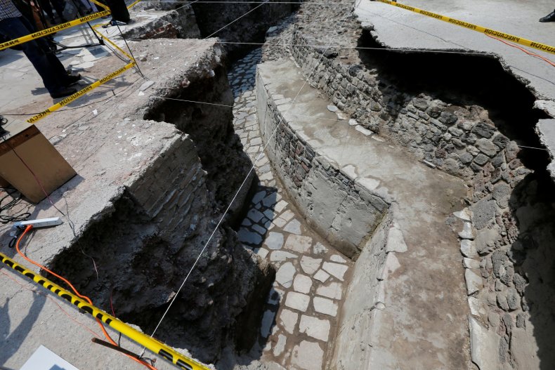Aztec site Mexico City