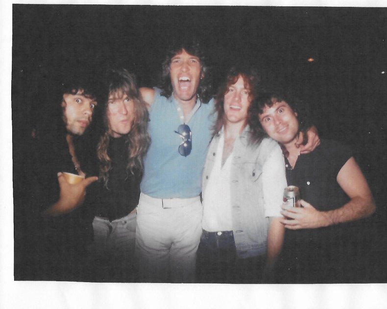 Jon Sutherland with Armored Saint