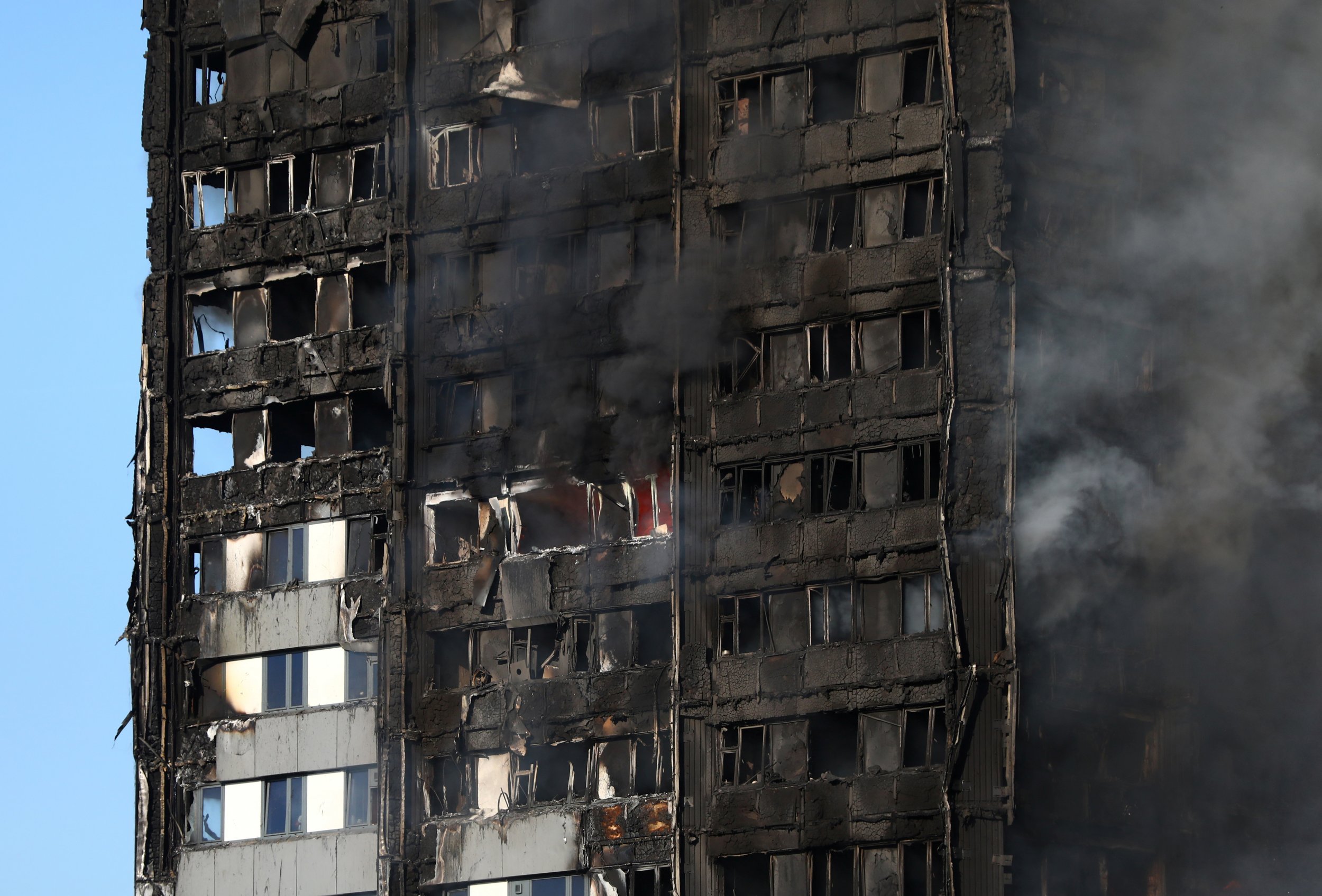 At Least 30 Injured After Huge Fire Engulfs 27-Story London High-rise ...