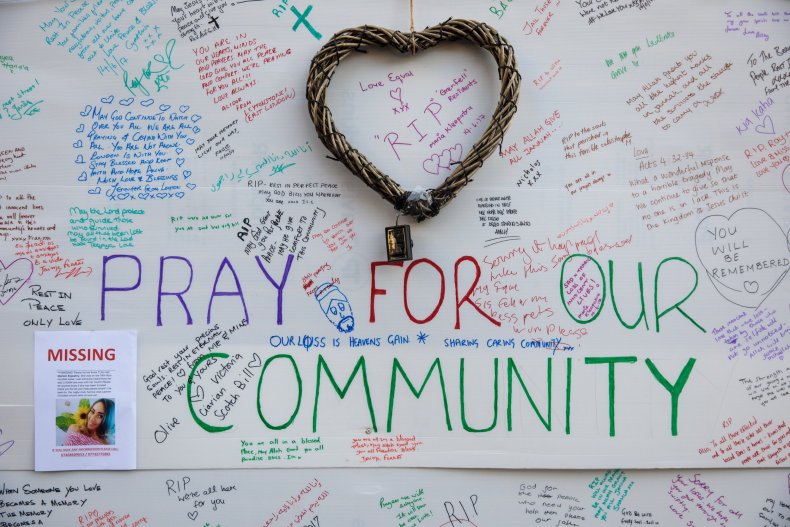 Grenfell Tower fire tributes