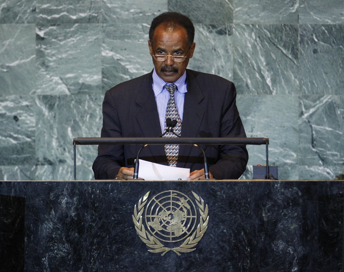 Eritrea president at U.N.